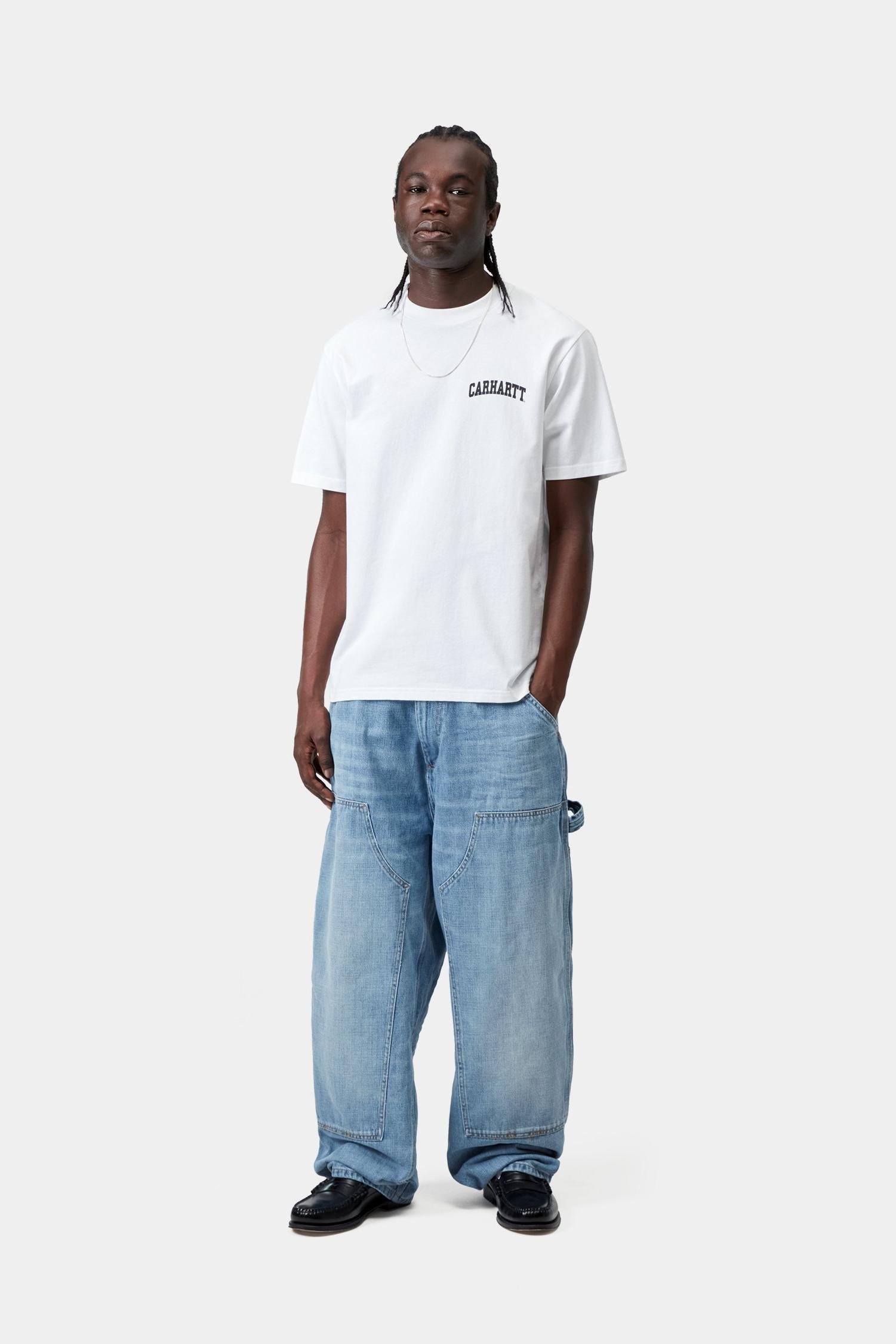 OG Double Knee Pant - Blue (burst washed)
