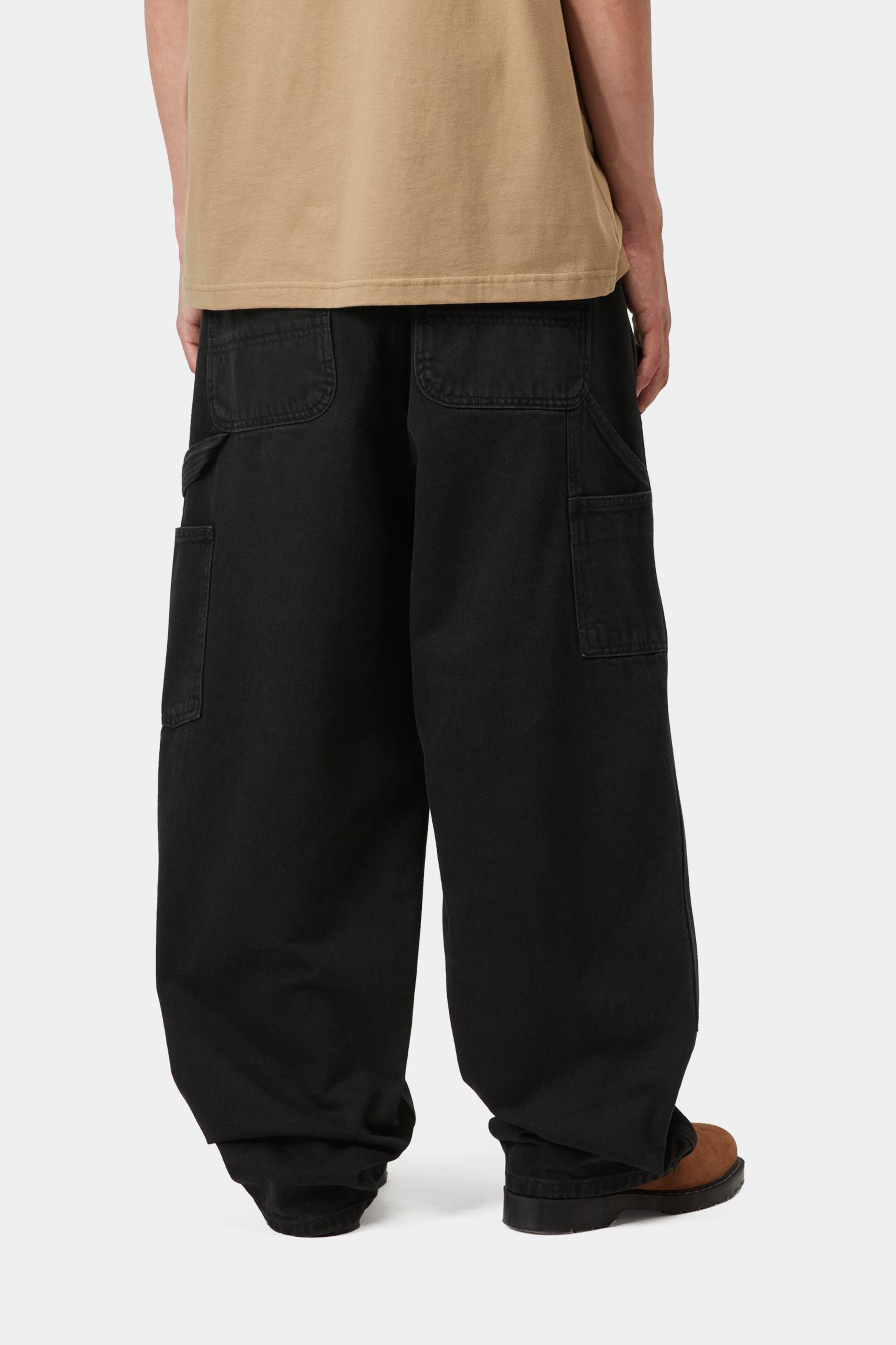 OG Double Knee Pant - Black (stone washed)