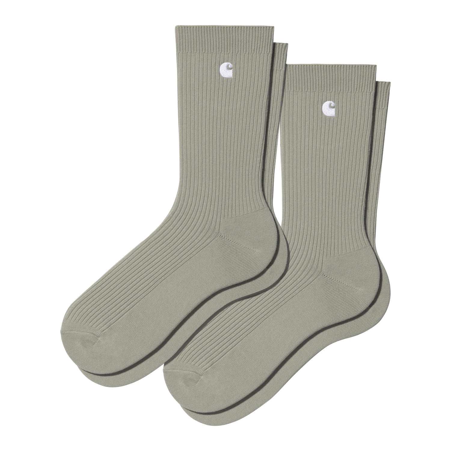 Madison Pack Socks - Shady Green / White+Green