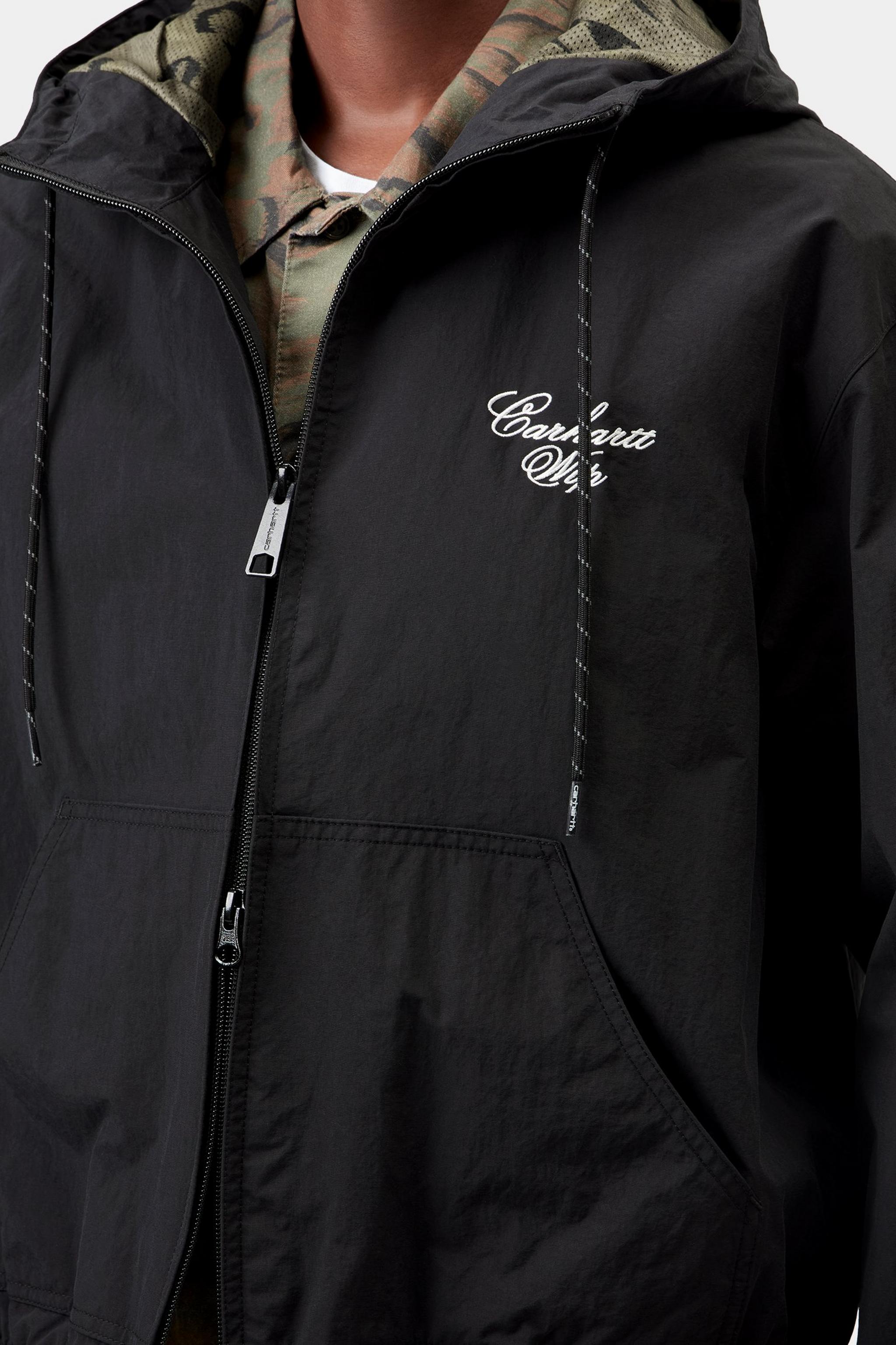 W' Travon Jacket - Black / Wax