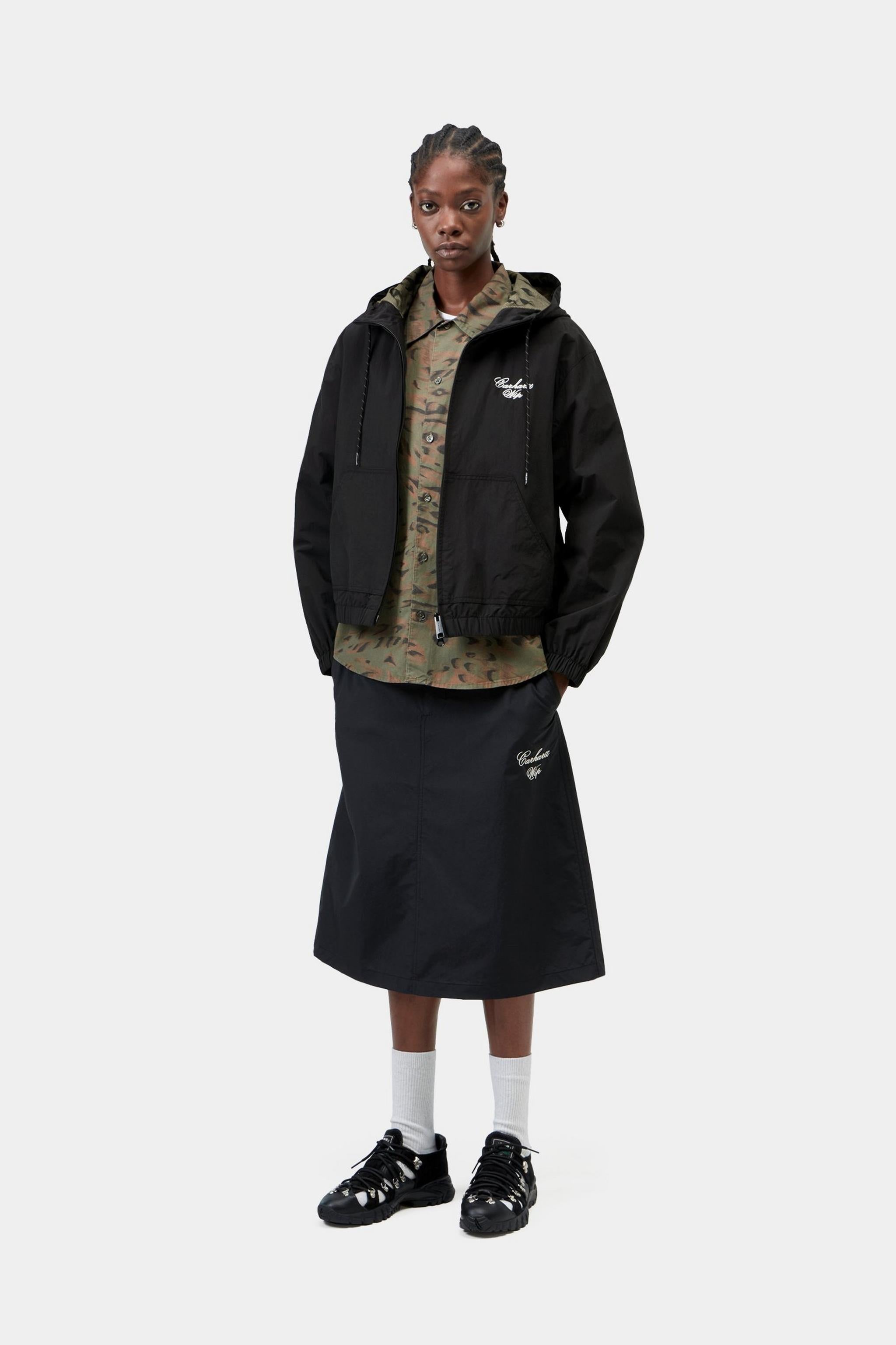 W' Travon Jacket - Black / Wax