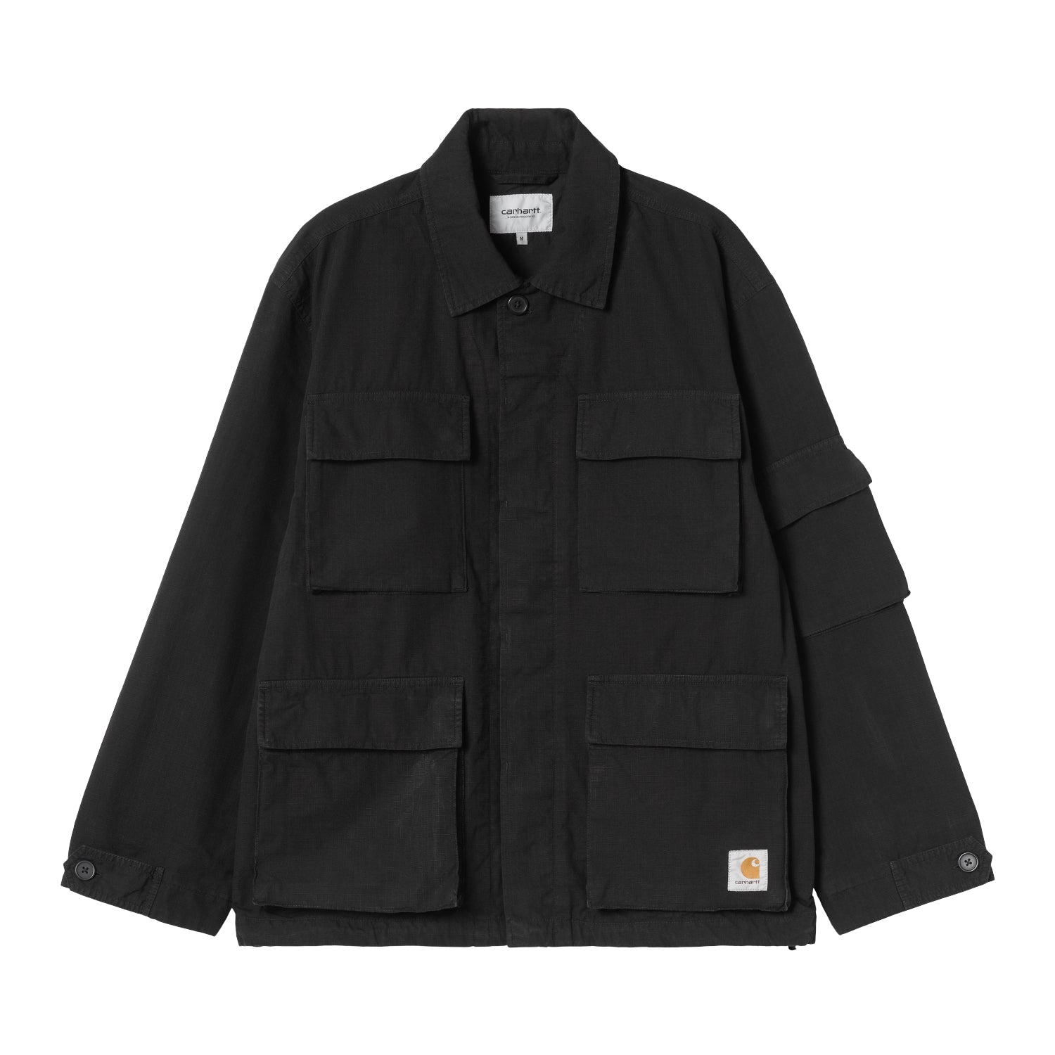 Manderson Jacket - Black (garment dyed)