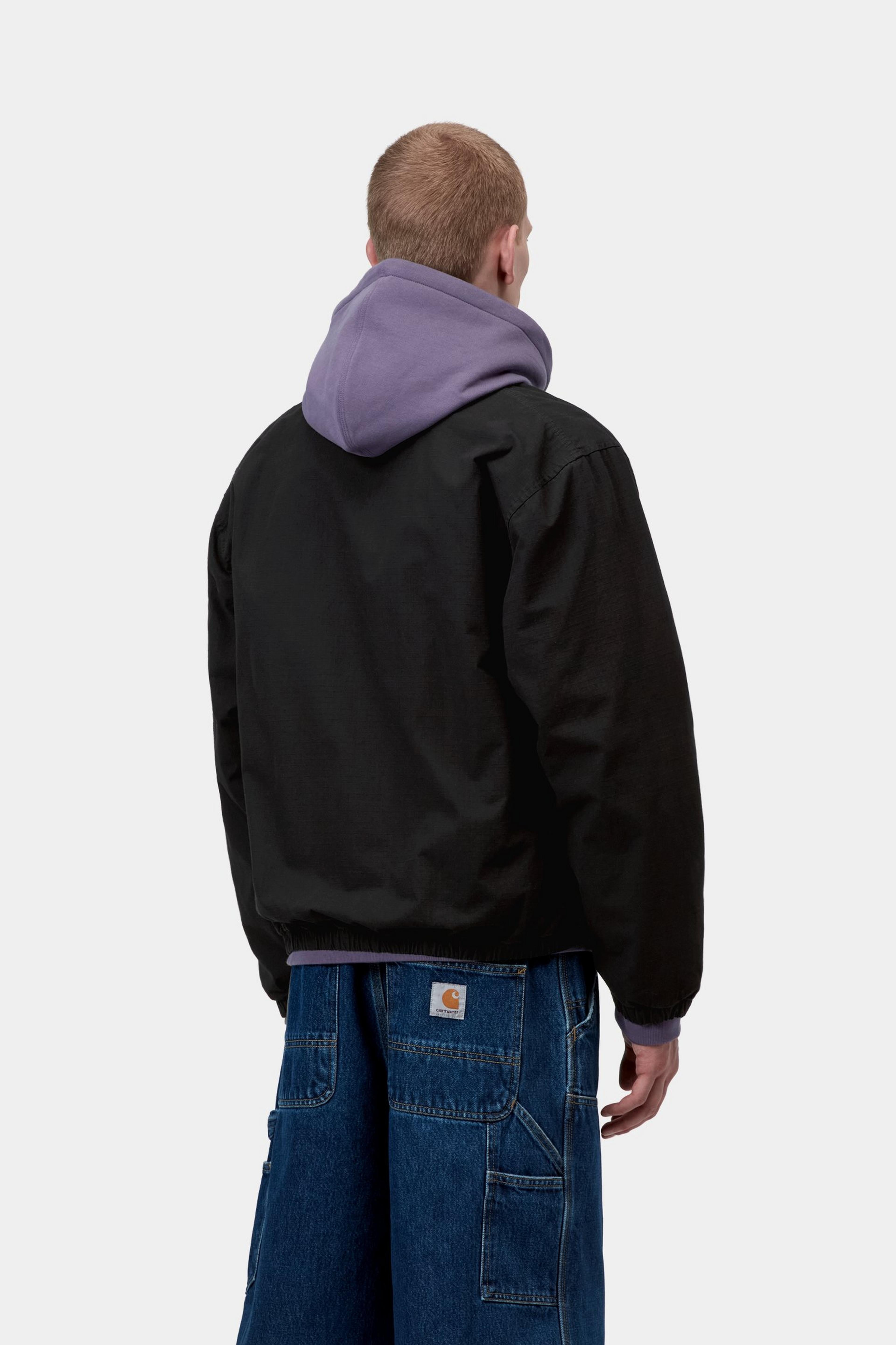 Madison Ripstop Jacket - Black / Wax (garment dyed)