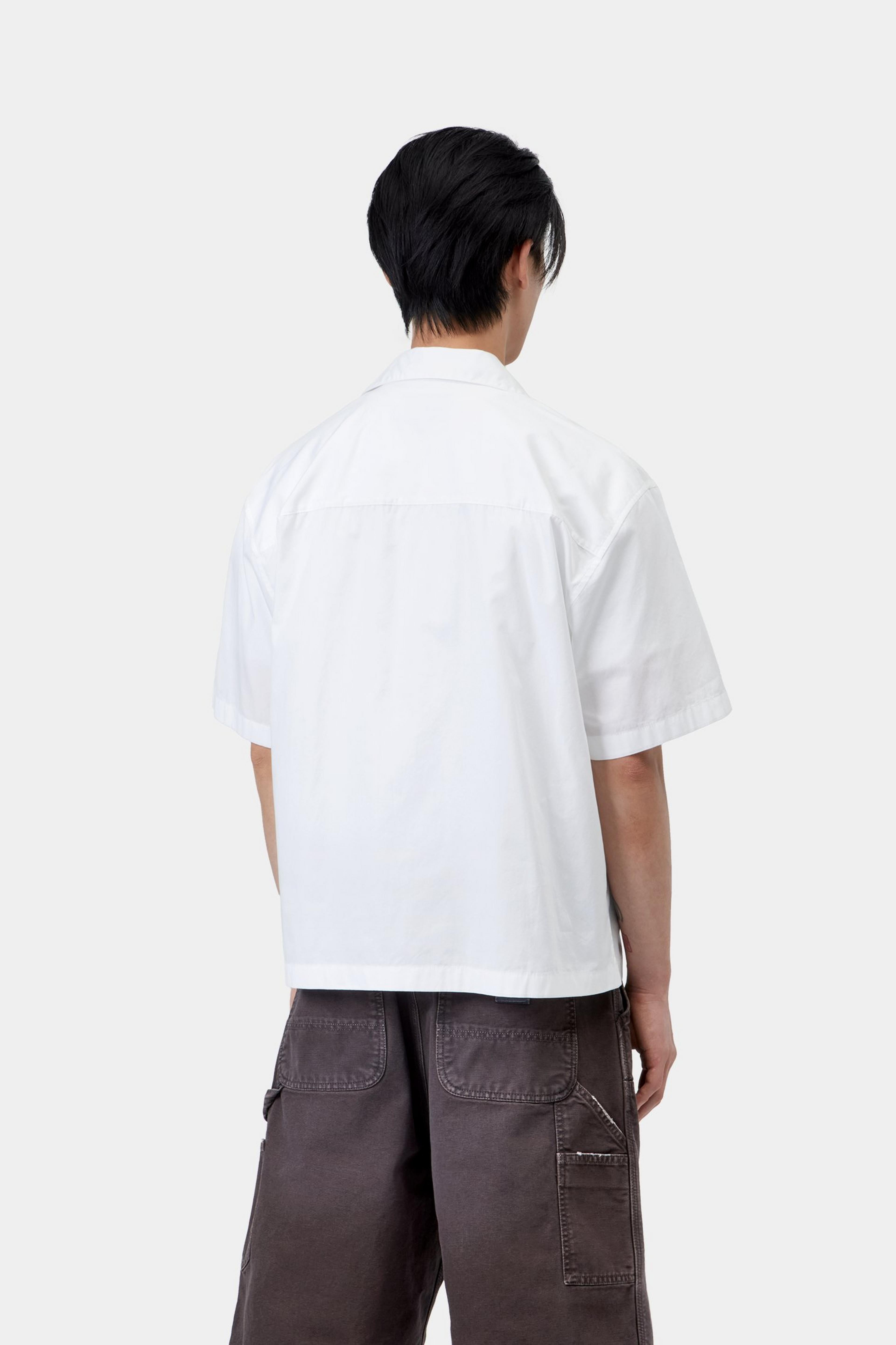 S/S Kendry Shirt - White / Black