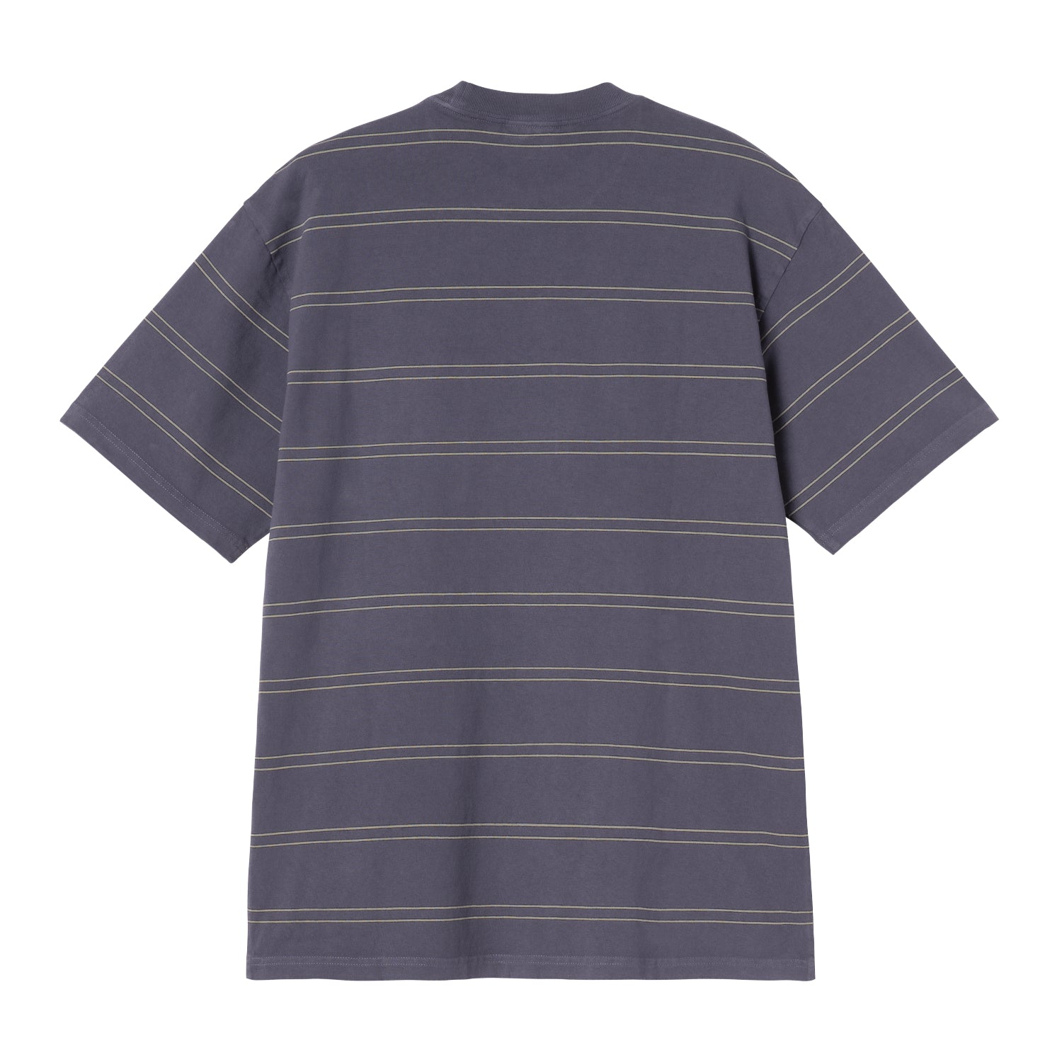 S/S Bert Pocket T-Shirt - Bert Stripe, Shady Purple / Shady Green, Garment dyed