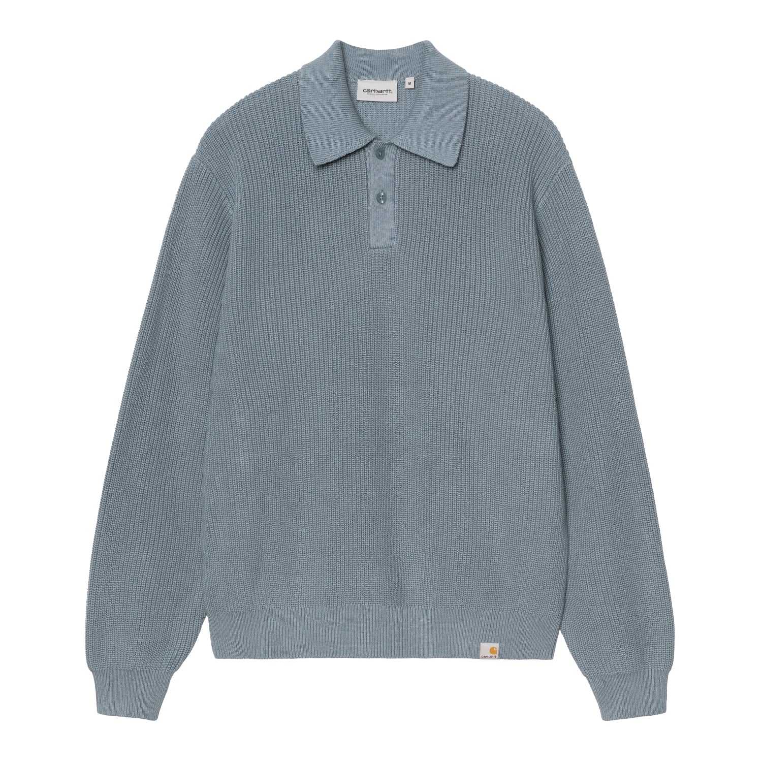 L/S Miles Polo - Shady Blue