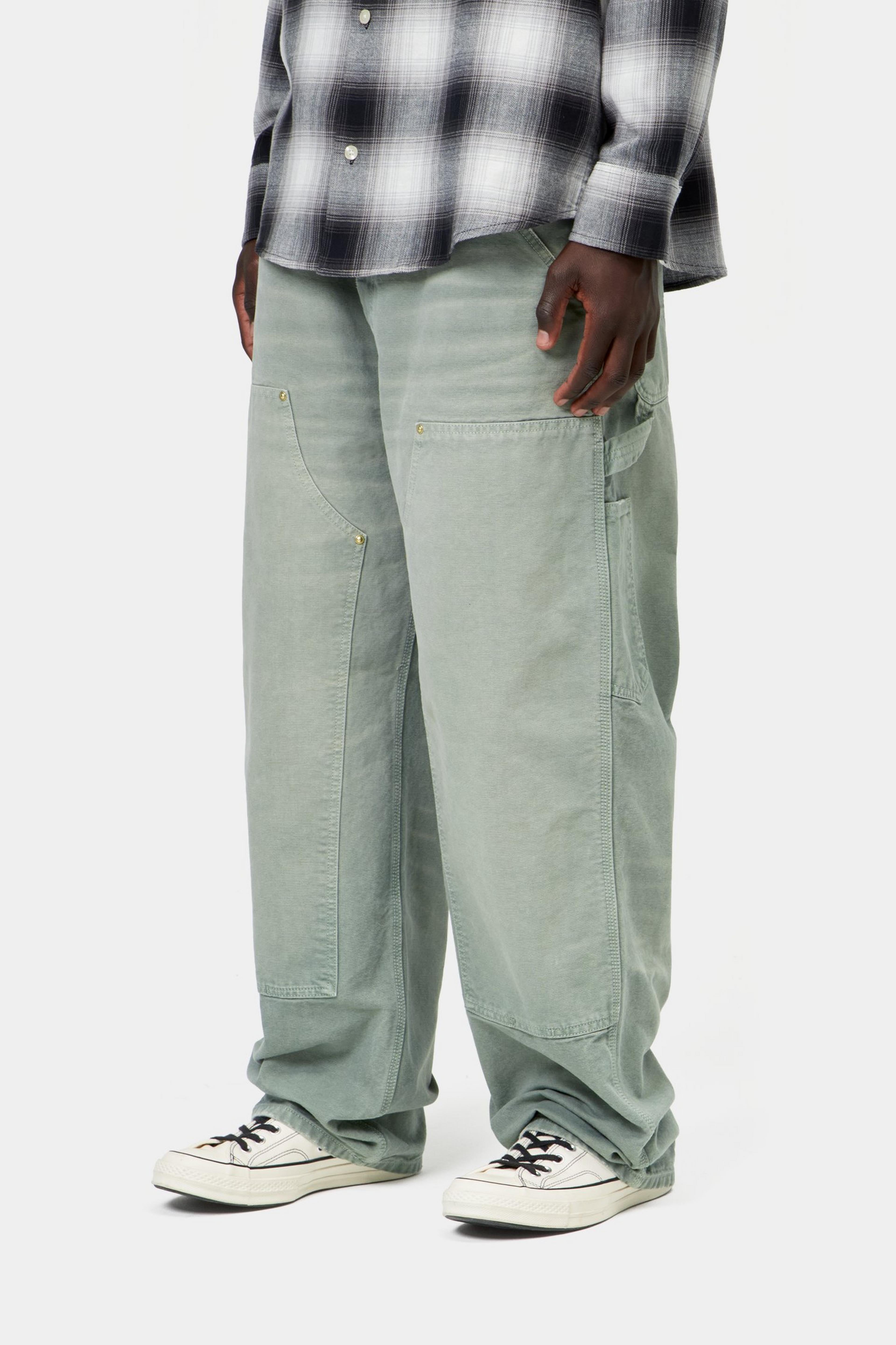 OG Double Knee Pant - Shady Green (destroy wash)