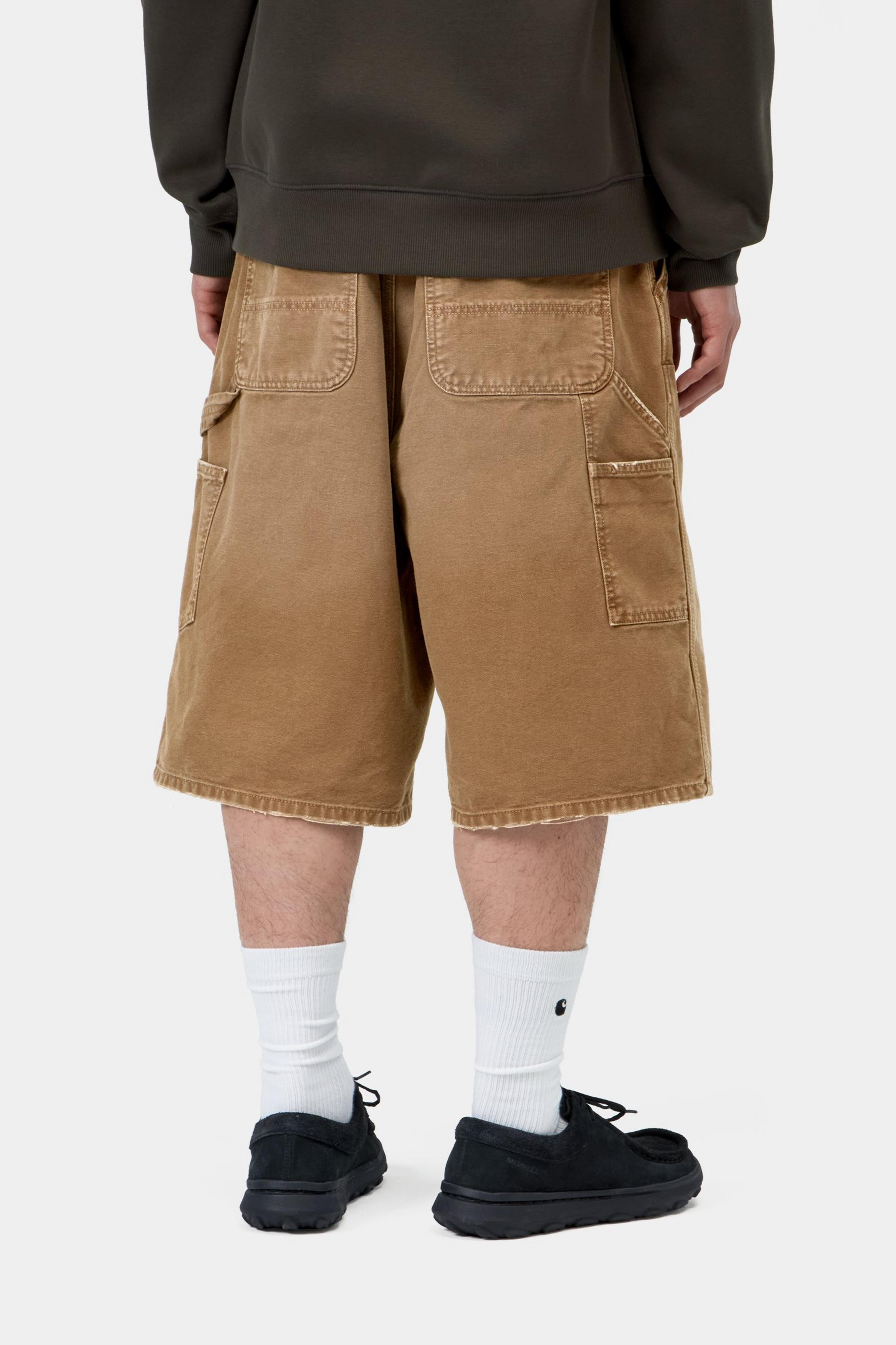 OG Double Knee Short - Hamilton Brown, Destroy wash