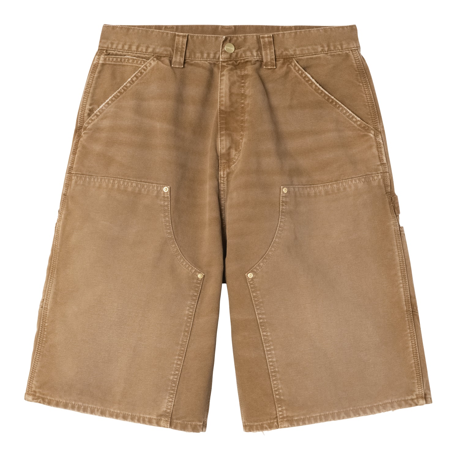 OG Double Knee Short - Hamilton Brown, Destroy wash