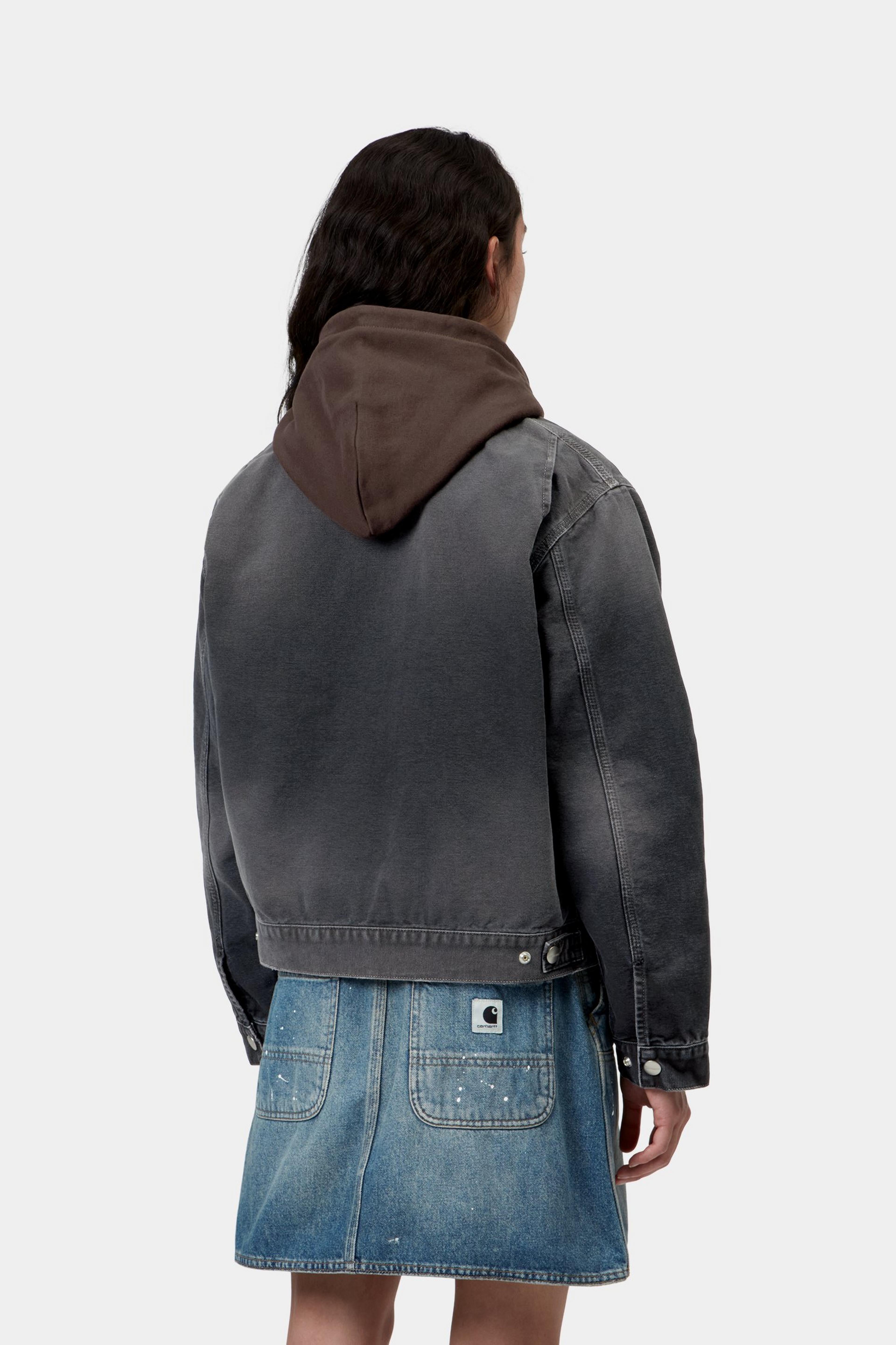 W' OG Arcan Jacket - Black / Black, Destroy wash