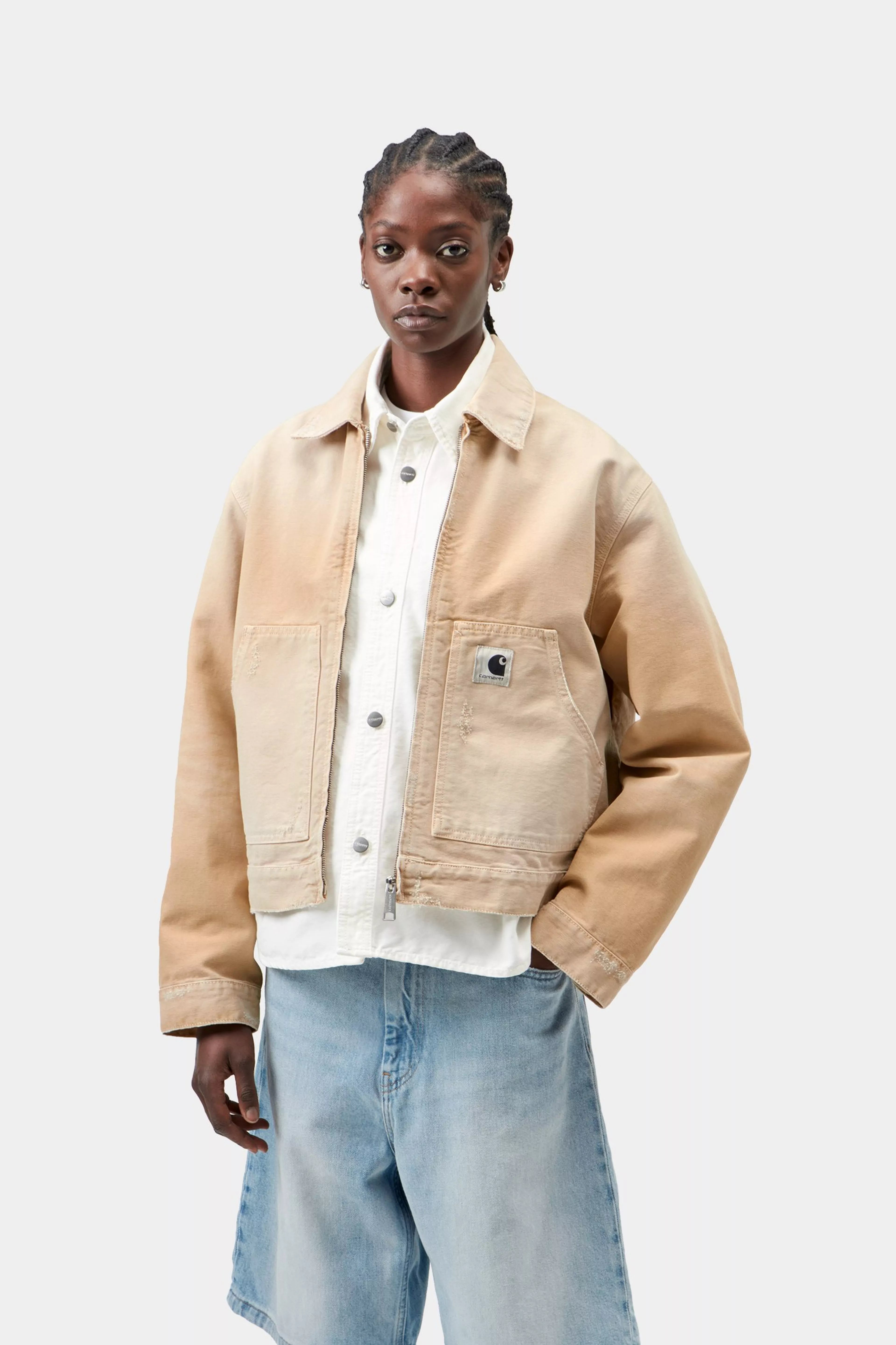 W' OG Arcan Jacket - Dusty H Brown / Dusty H Brown, Destroy wash