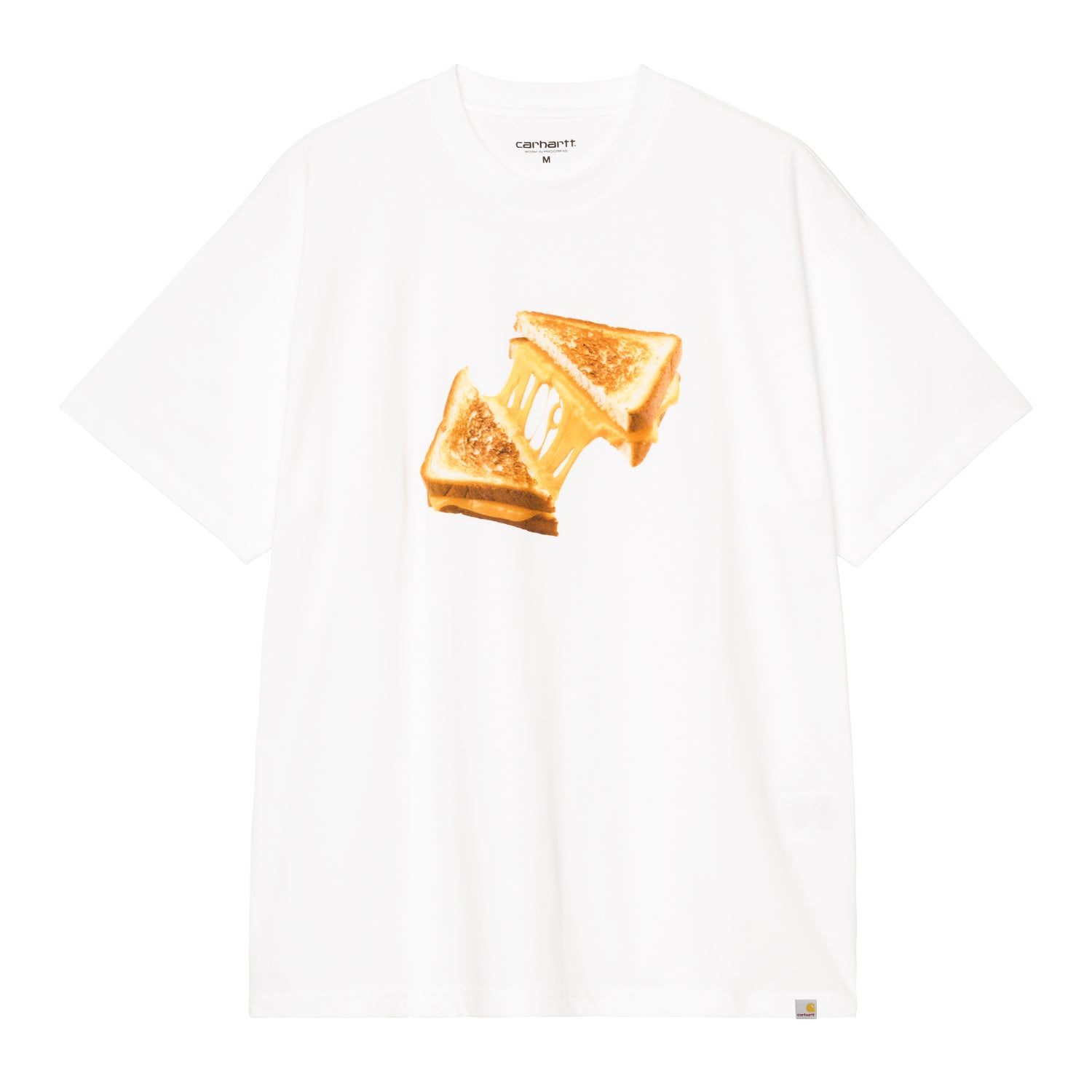S/S Cheese Toast T-Shirt - White