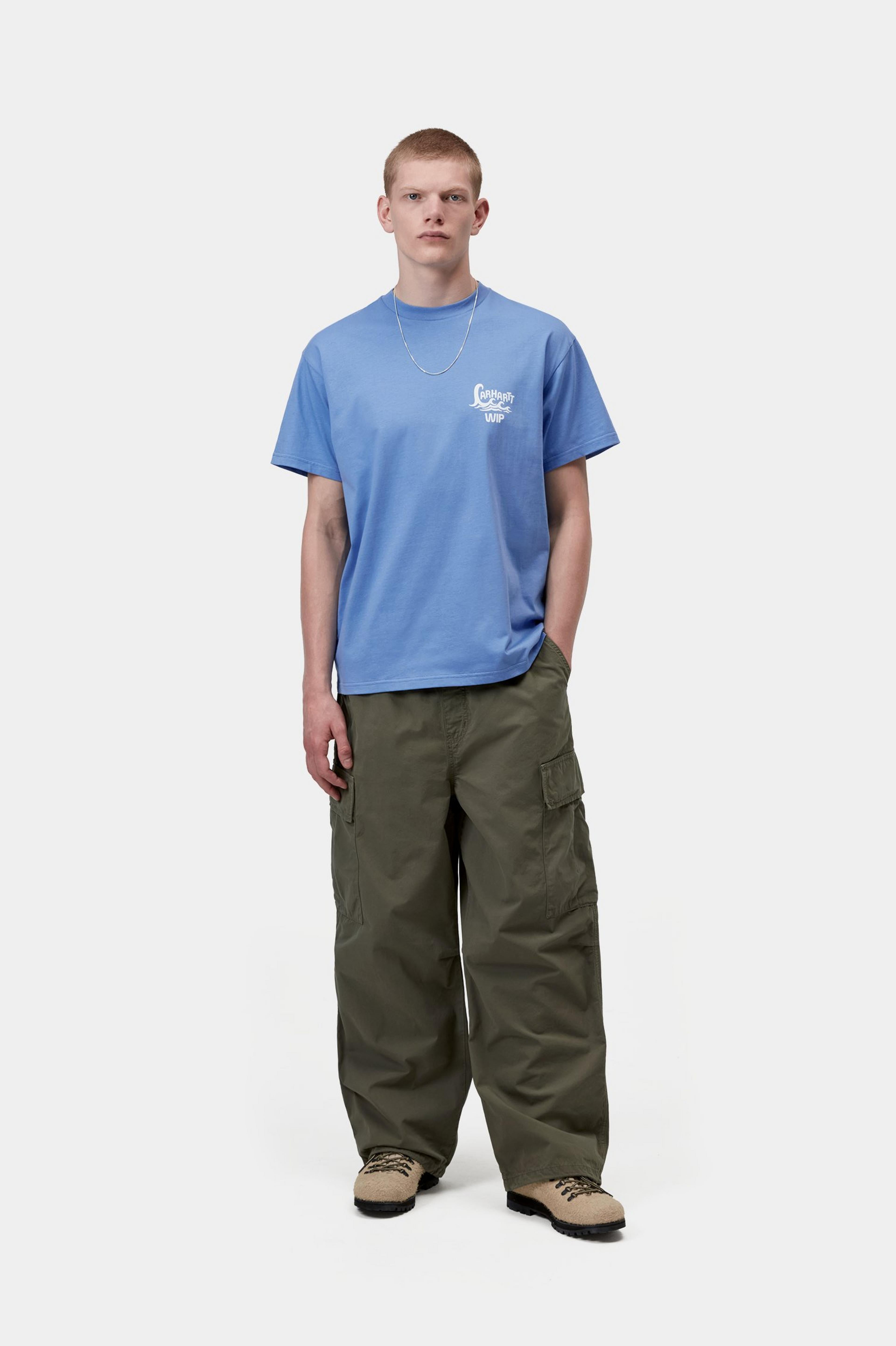 S/S Waves T-Shirt - Curacao