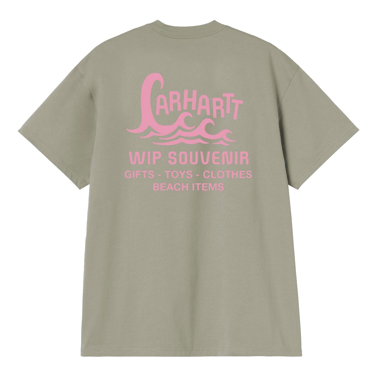 S/S Waves T-Shirt - Shady Green