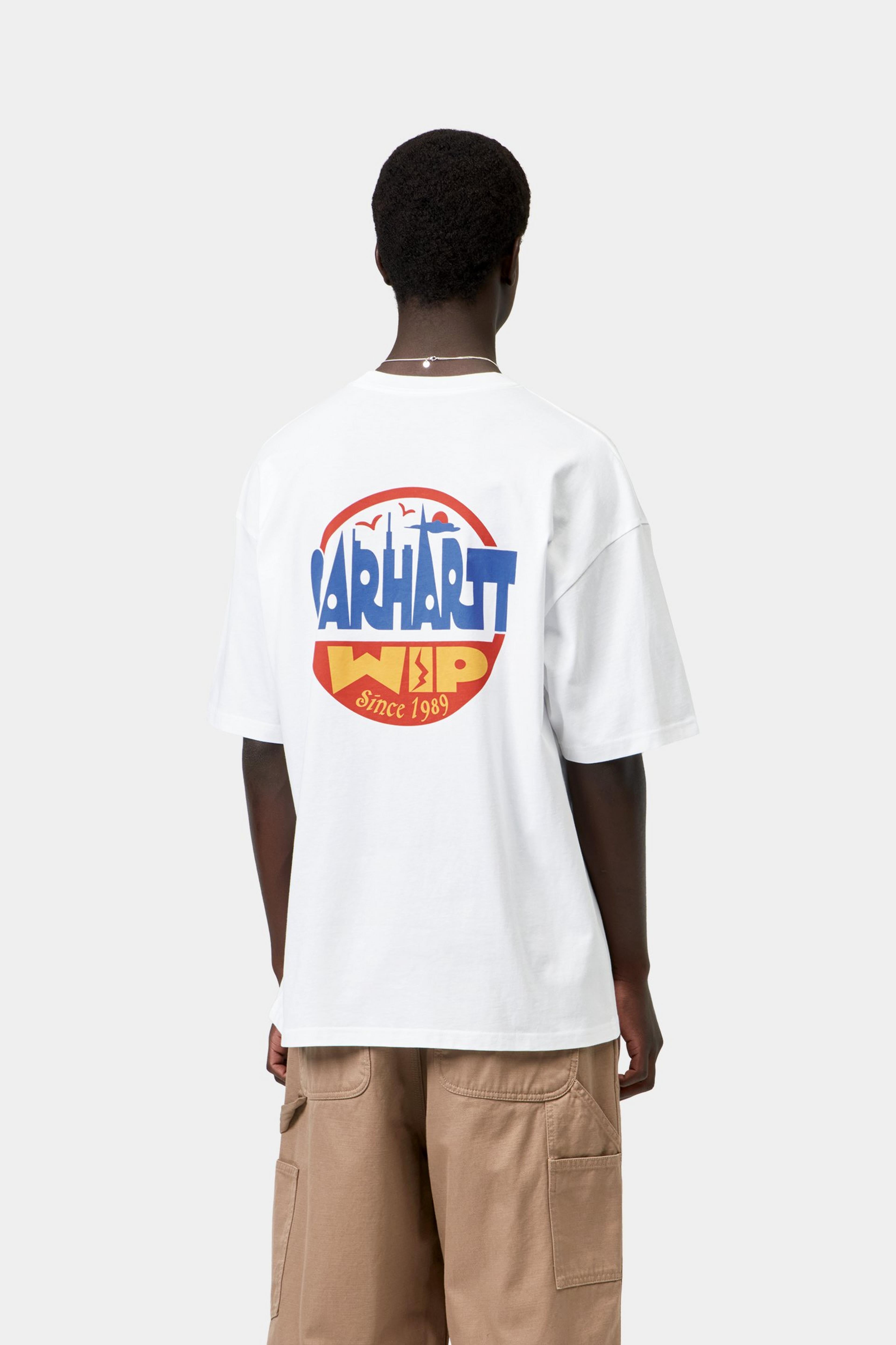 S/S Luggage Label T-Shirt - White