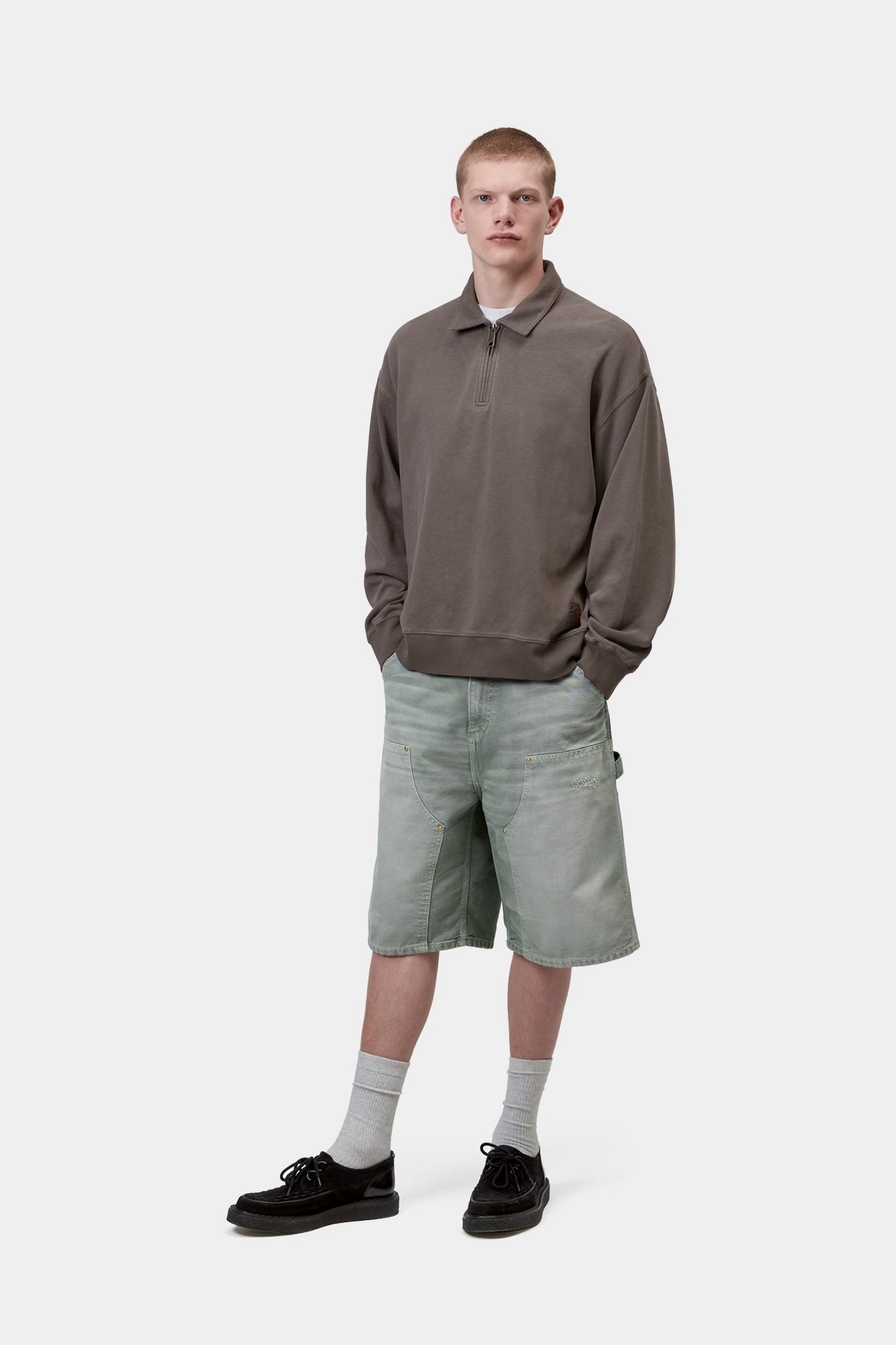 Harper Polo - Tobacco, Garment dyed