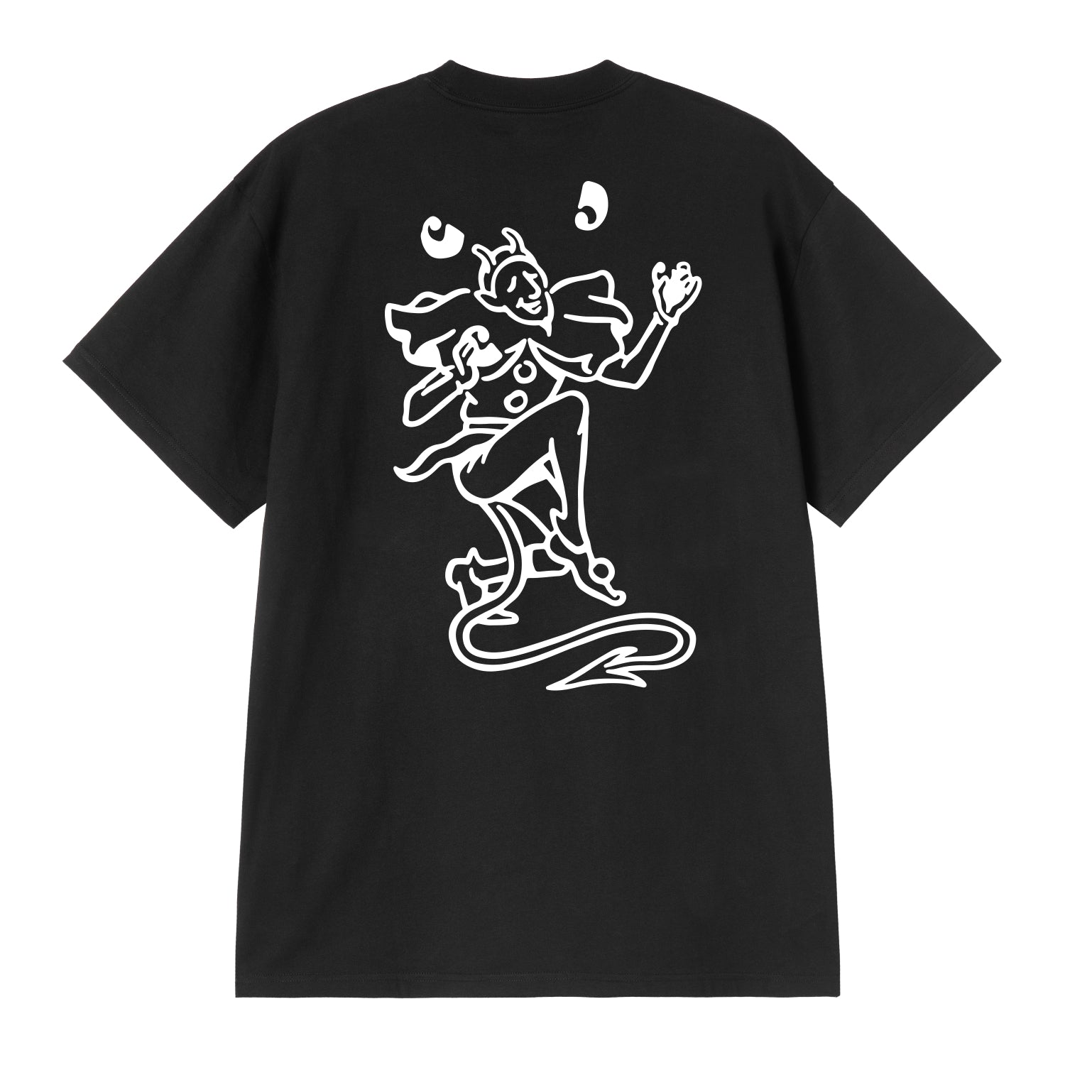 S/S Playing Cards T-Shirt - Black