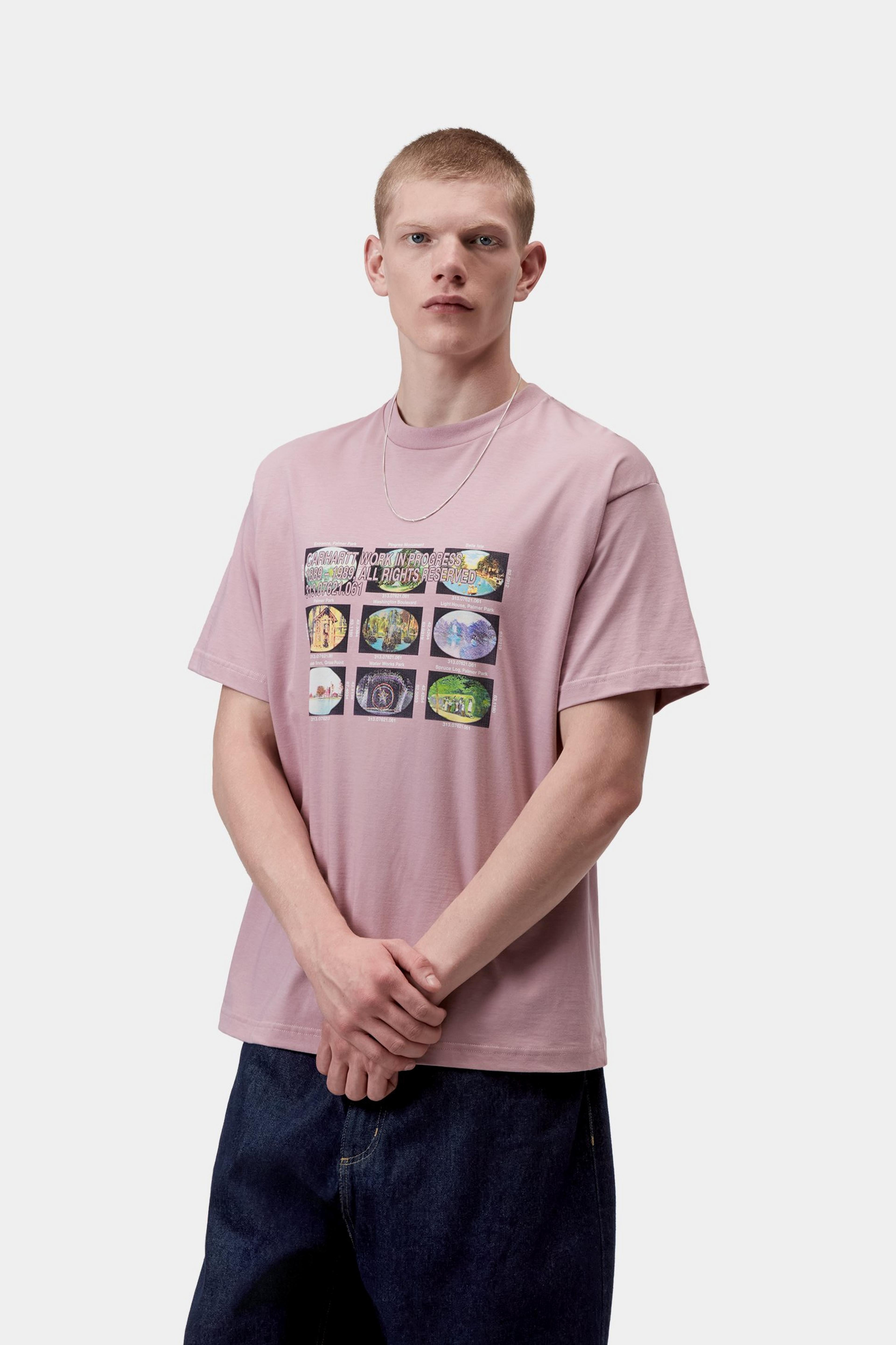 S/S Coordinates T-Shirt - Hortensia