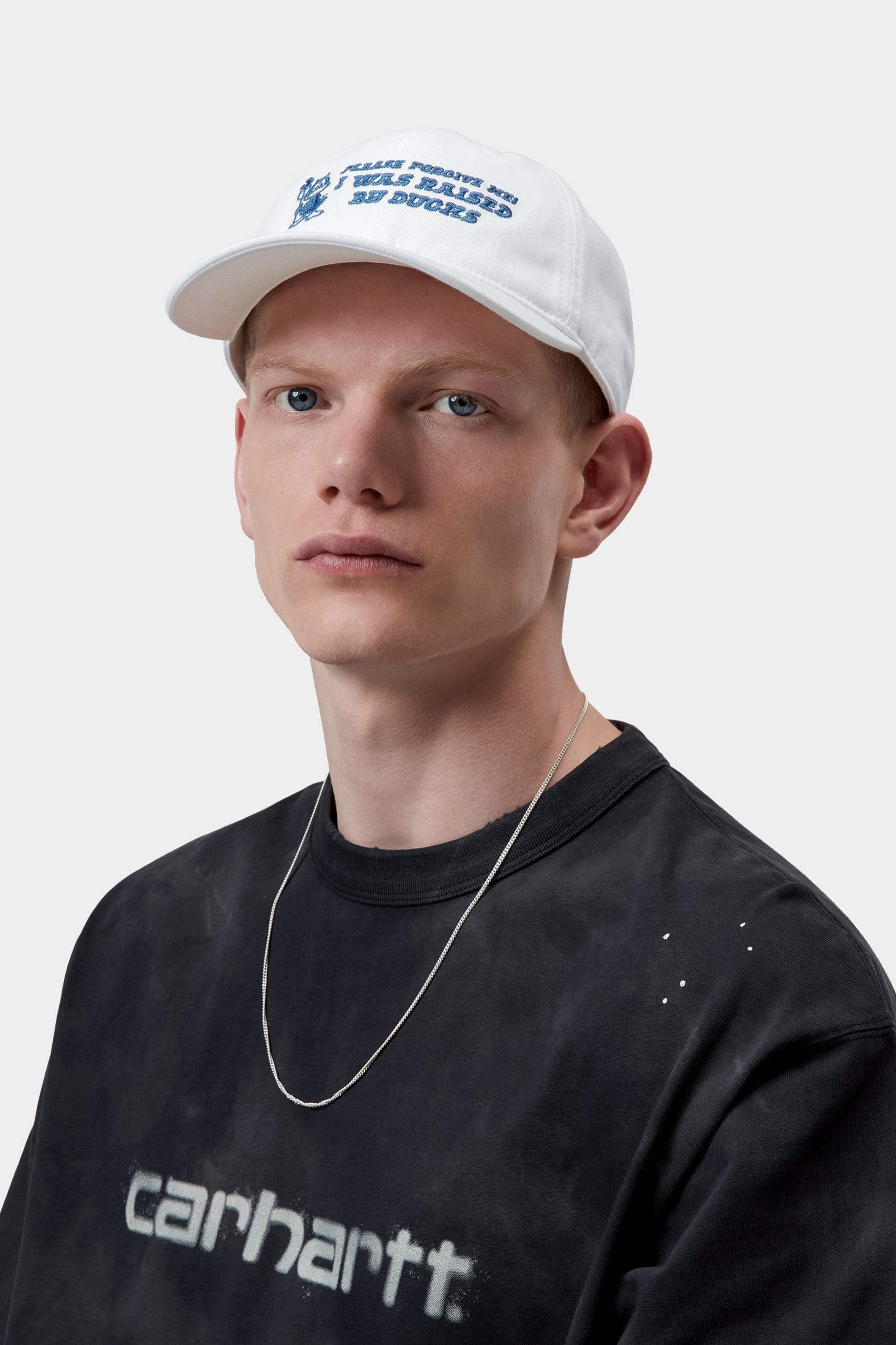 Bumper Sticker Cap - White