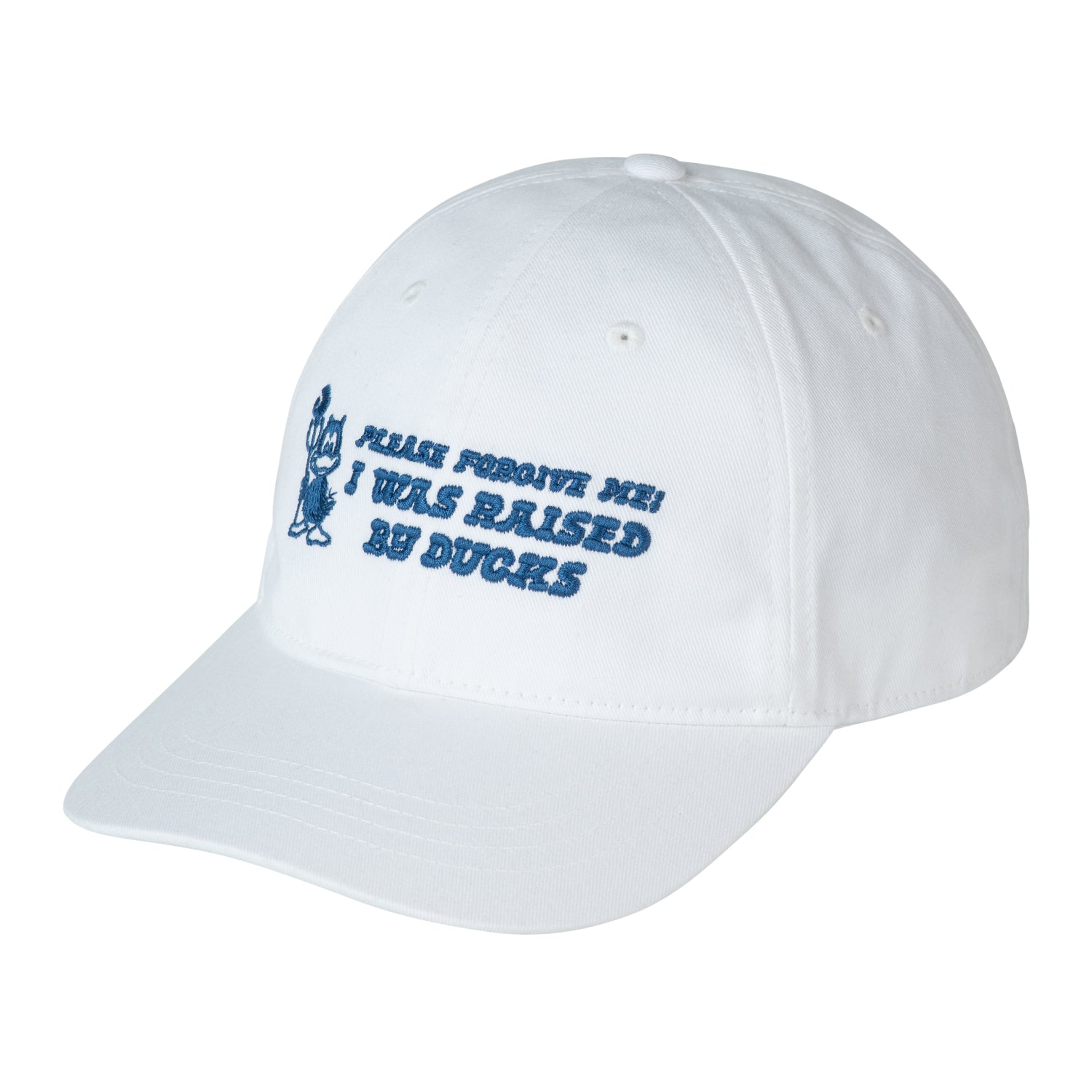 Bumper Sticker Cap - White