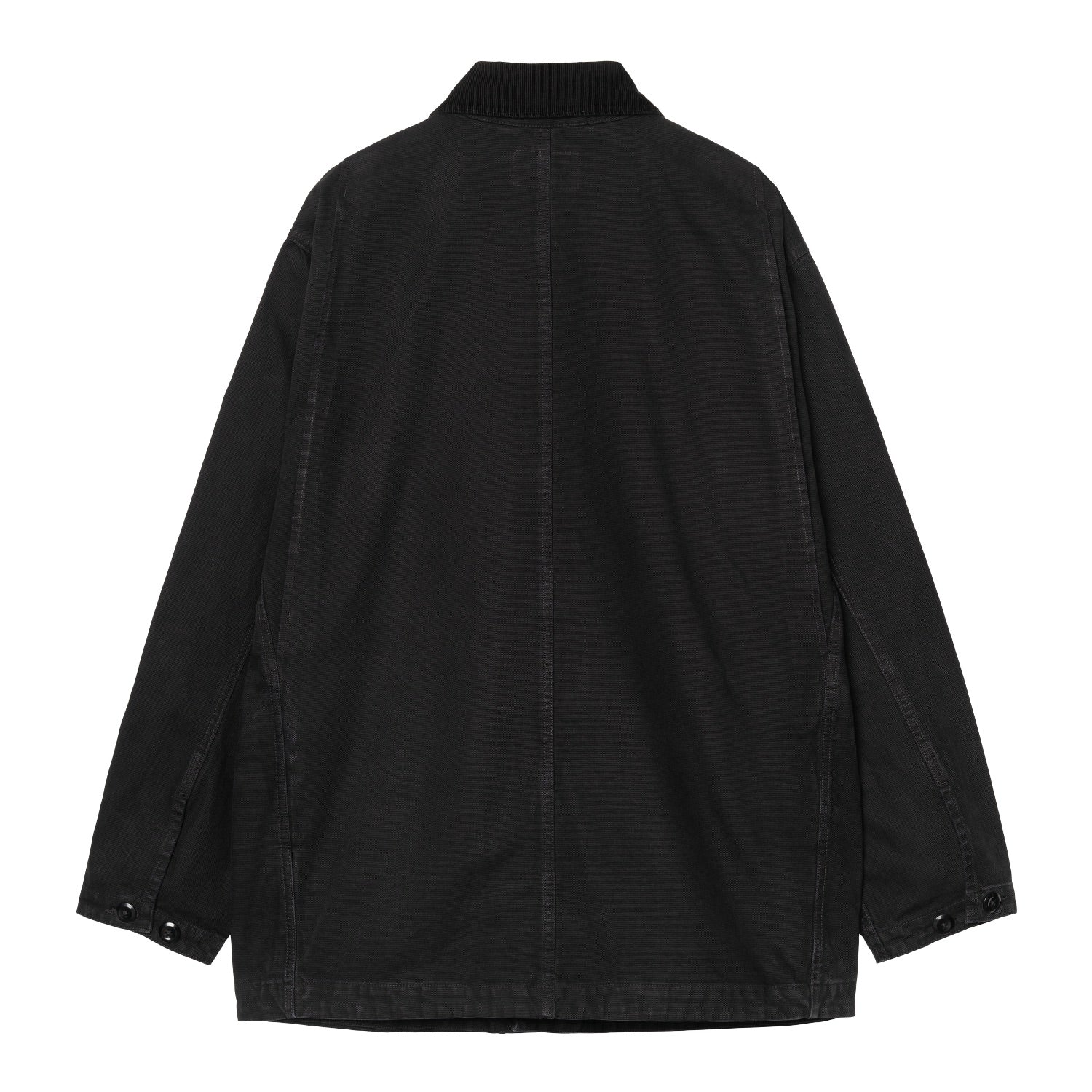 Prescott Coat - Black / Black (garment dyed)
