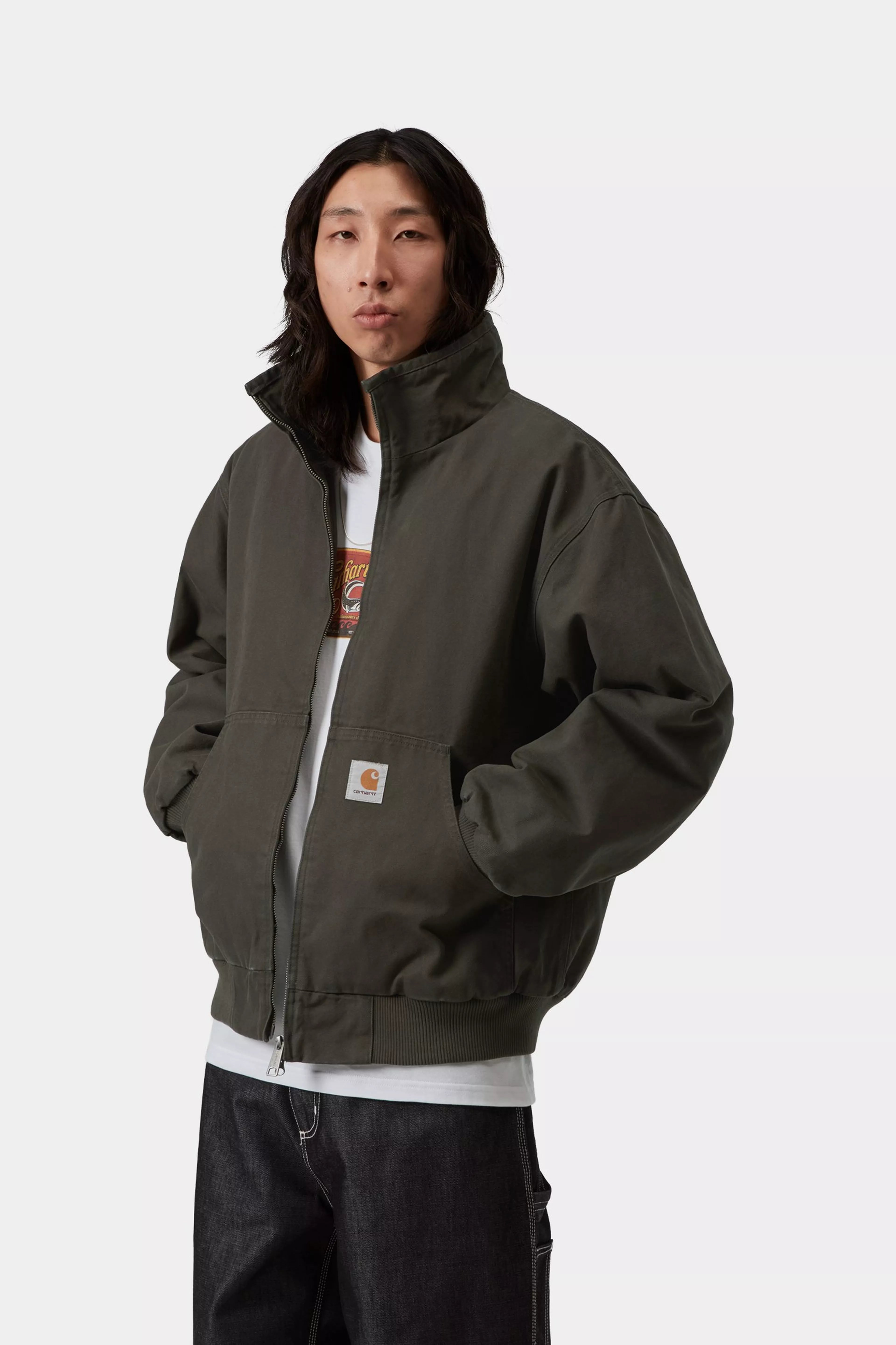 Ravon Jacket - Oxide Green (heavy stone wash)