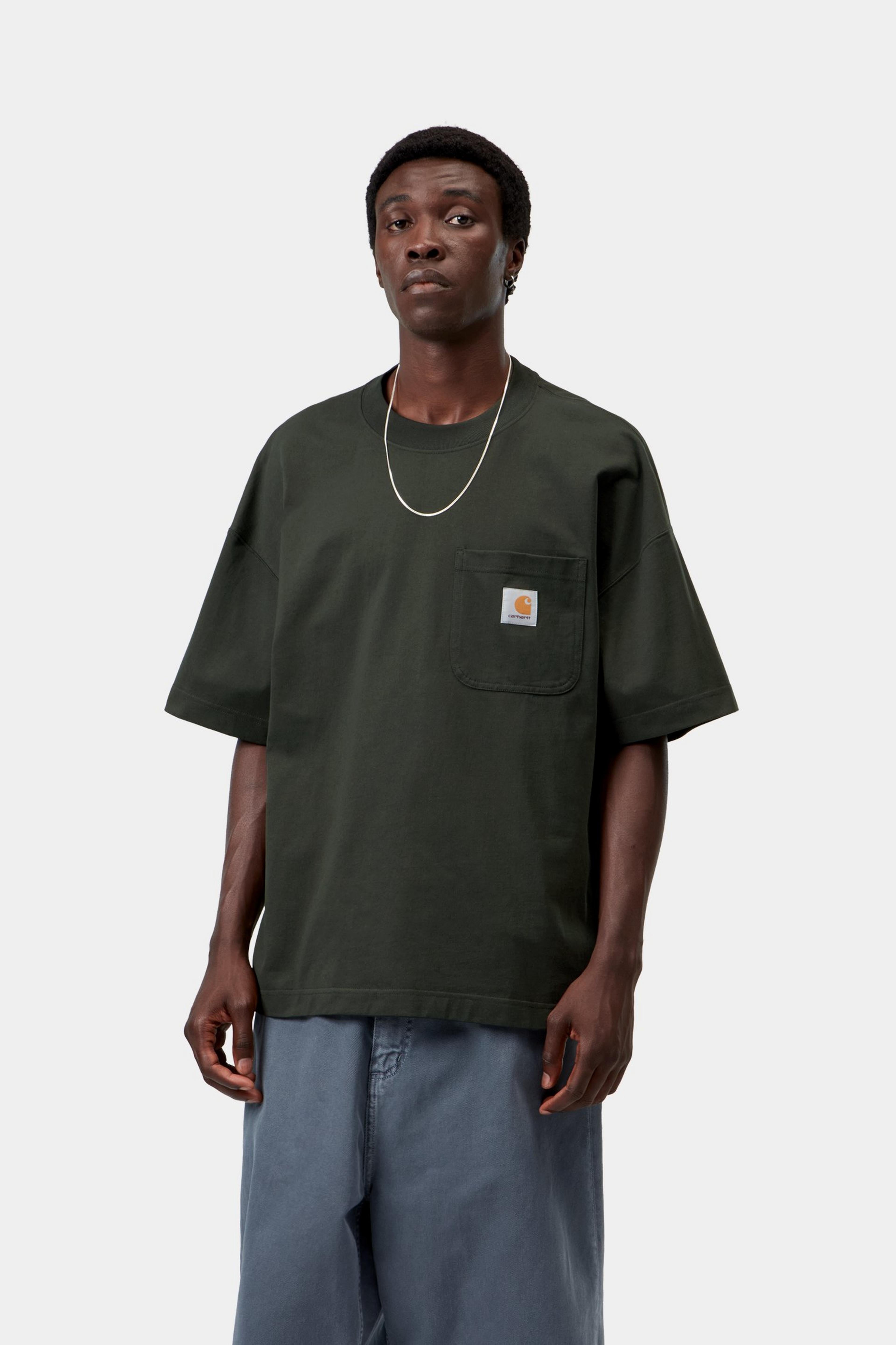 S/S Work Pocket T-Shirt - Raven