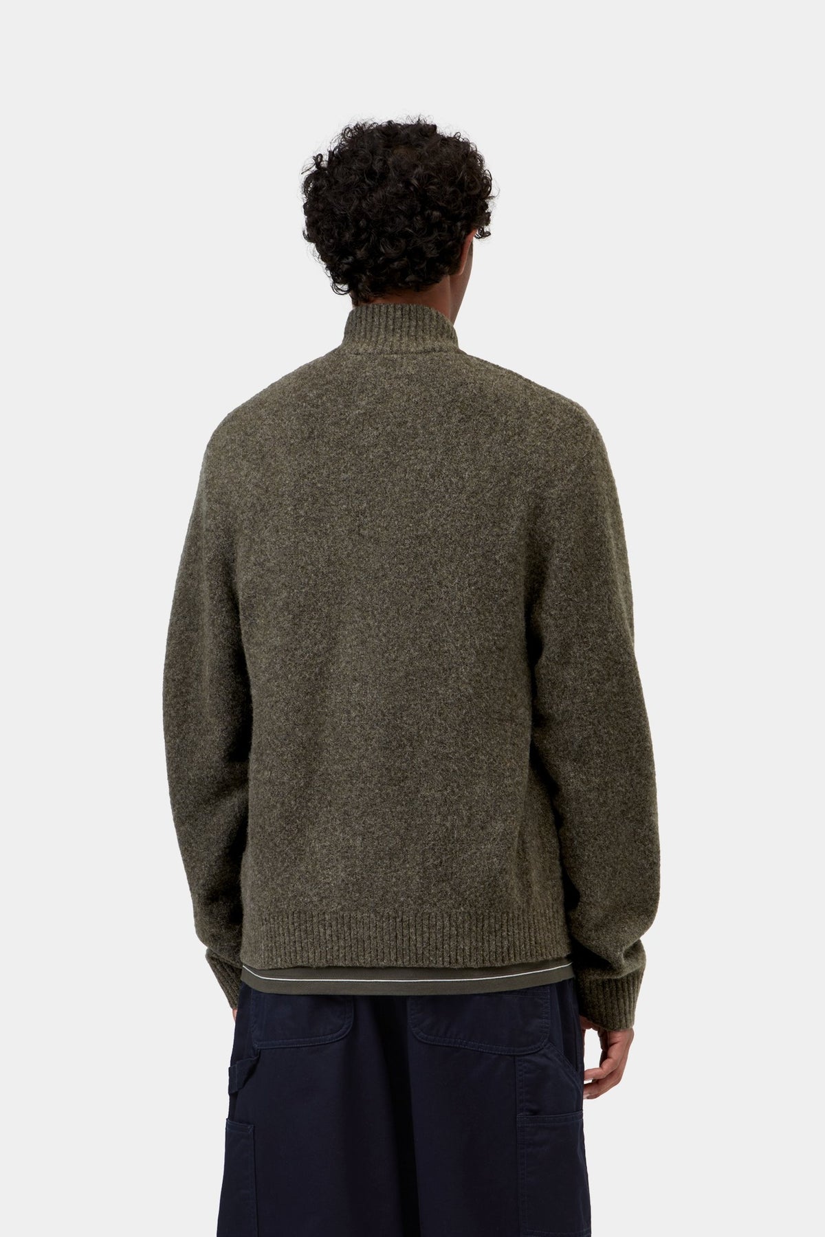 Curtis Sweater Jacket - Tangled Shungite