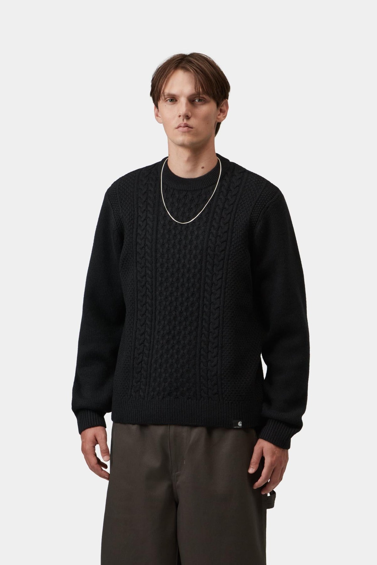 Caster Knit Sweater - Black