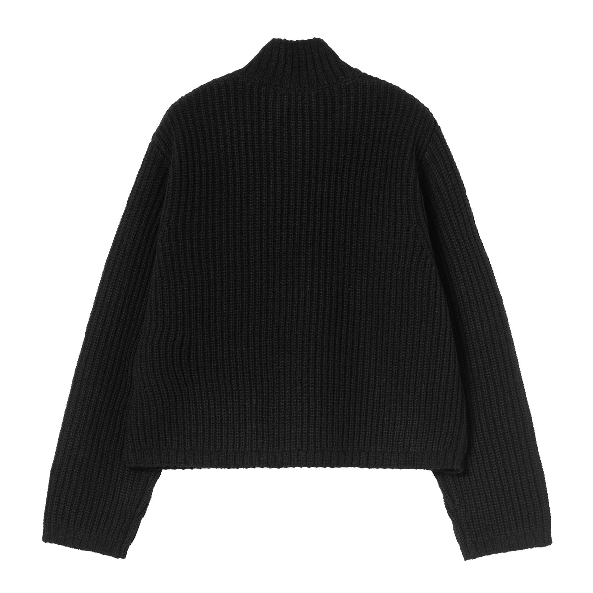 W' Detroit Half Zip Sweater - Black