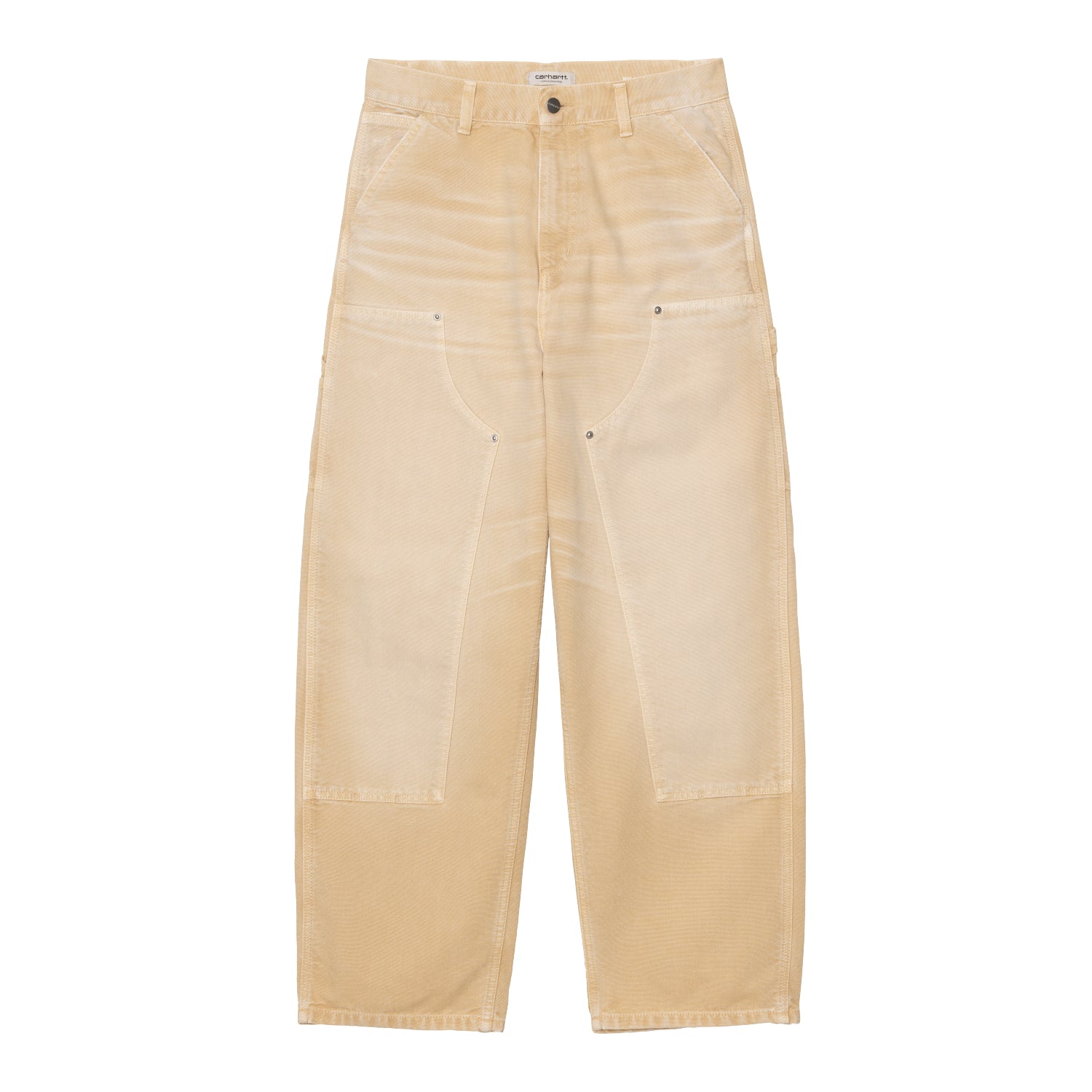 W' Brandon Double Knee Pant - Dusty H Brown, Destroy wash