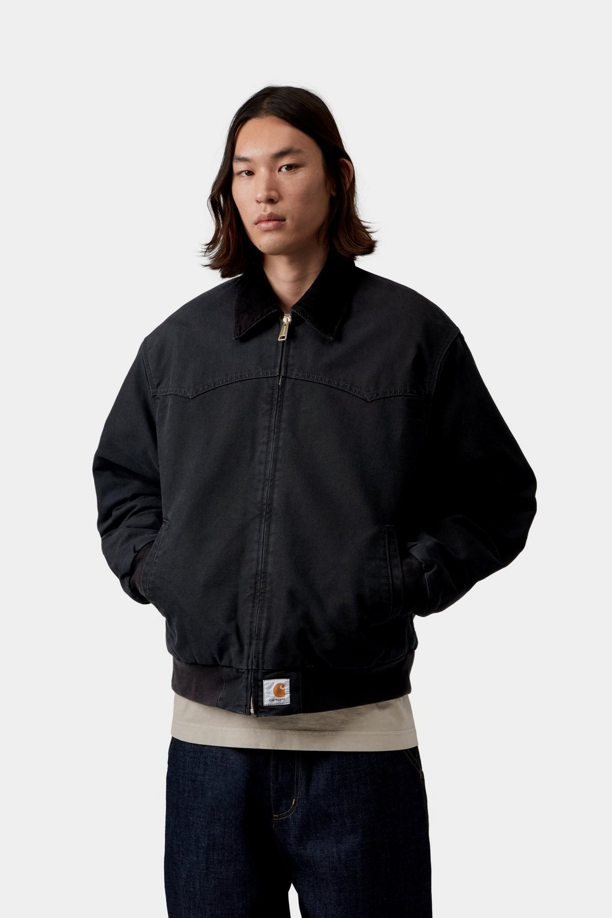 OG Santa Fe Jacket - Black / Black stone canvas