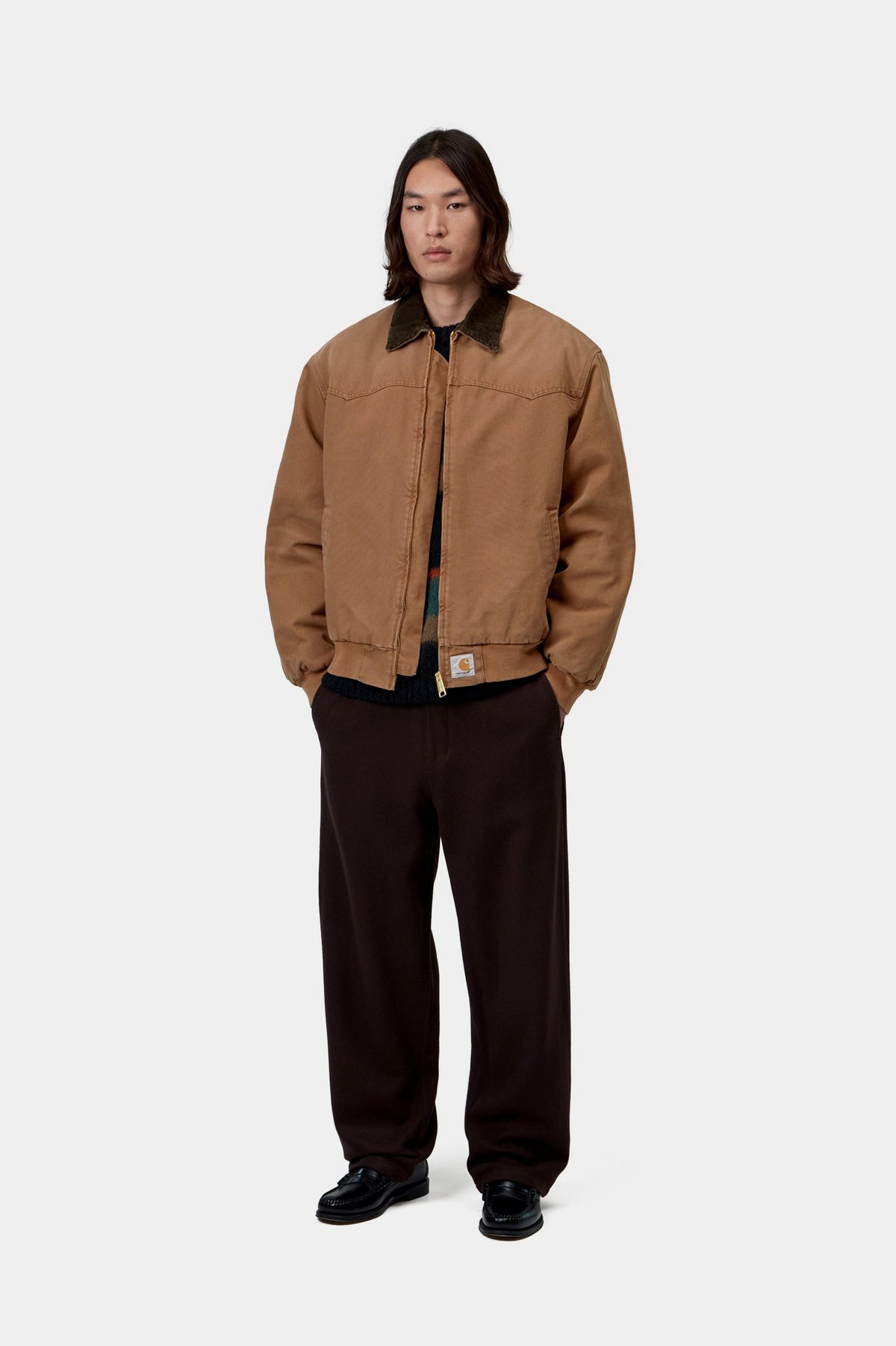 OG Santa Fe Jacket - WIP H Brown / Tobacco stone canvas
