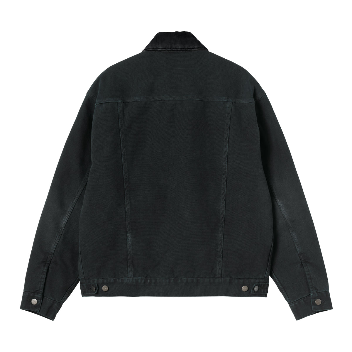OG Trucker Jacket - Black / Black, Stone canvas
