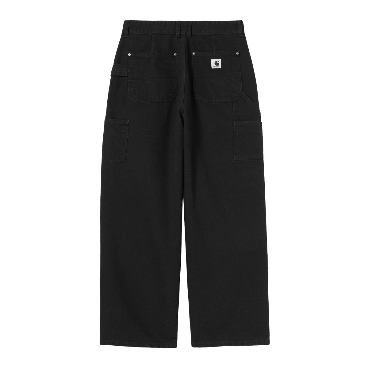 W' Billie Single Knee Pant - Black stone washed