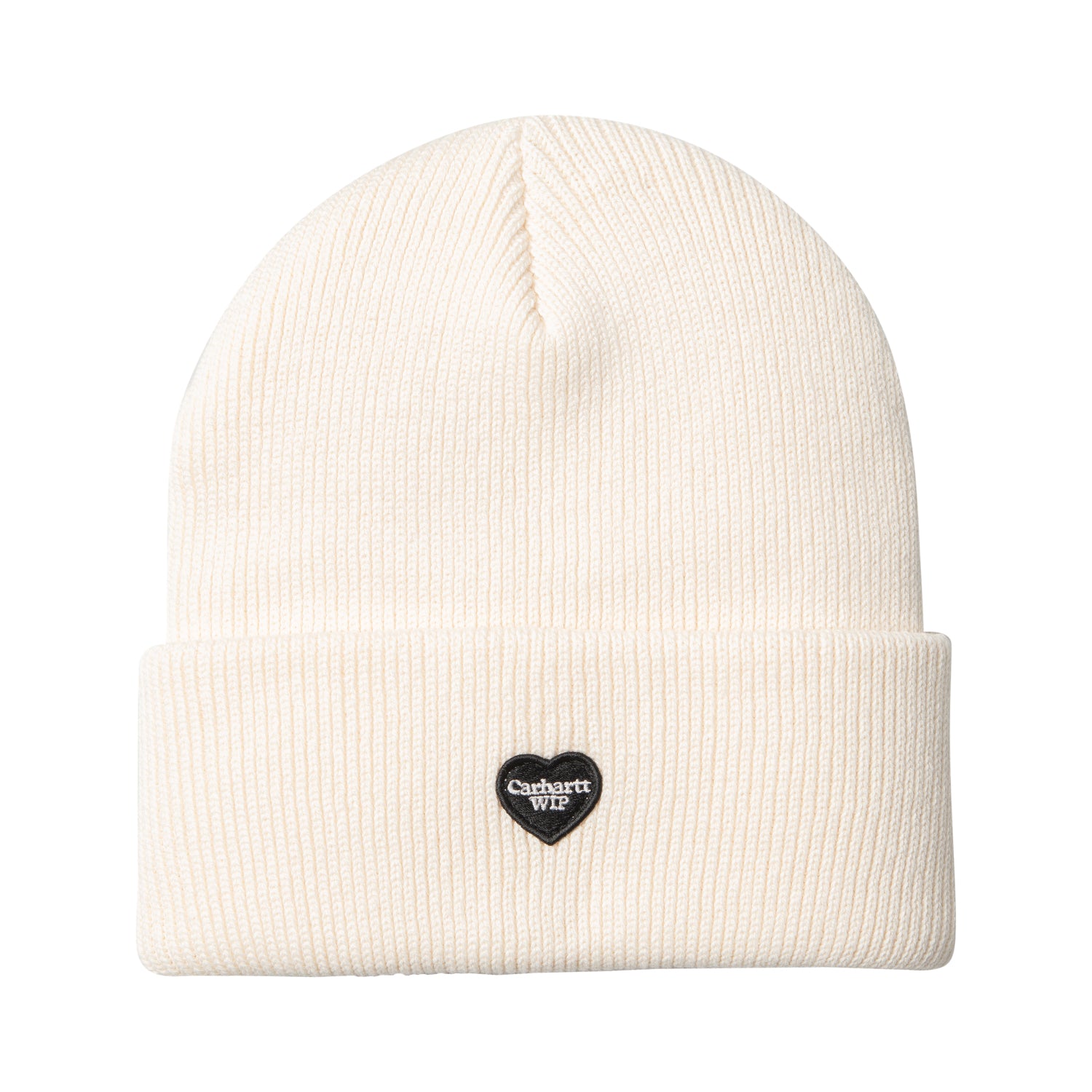 Small Heart Beanie - Natural