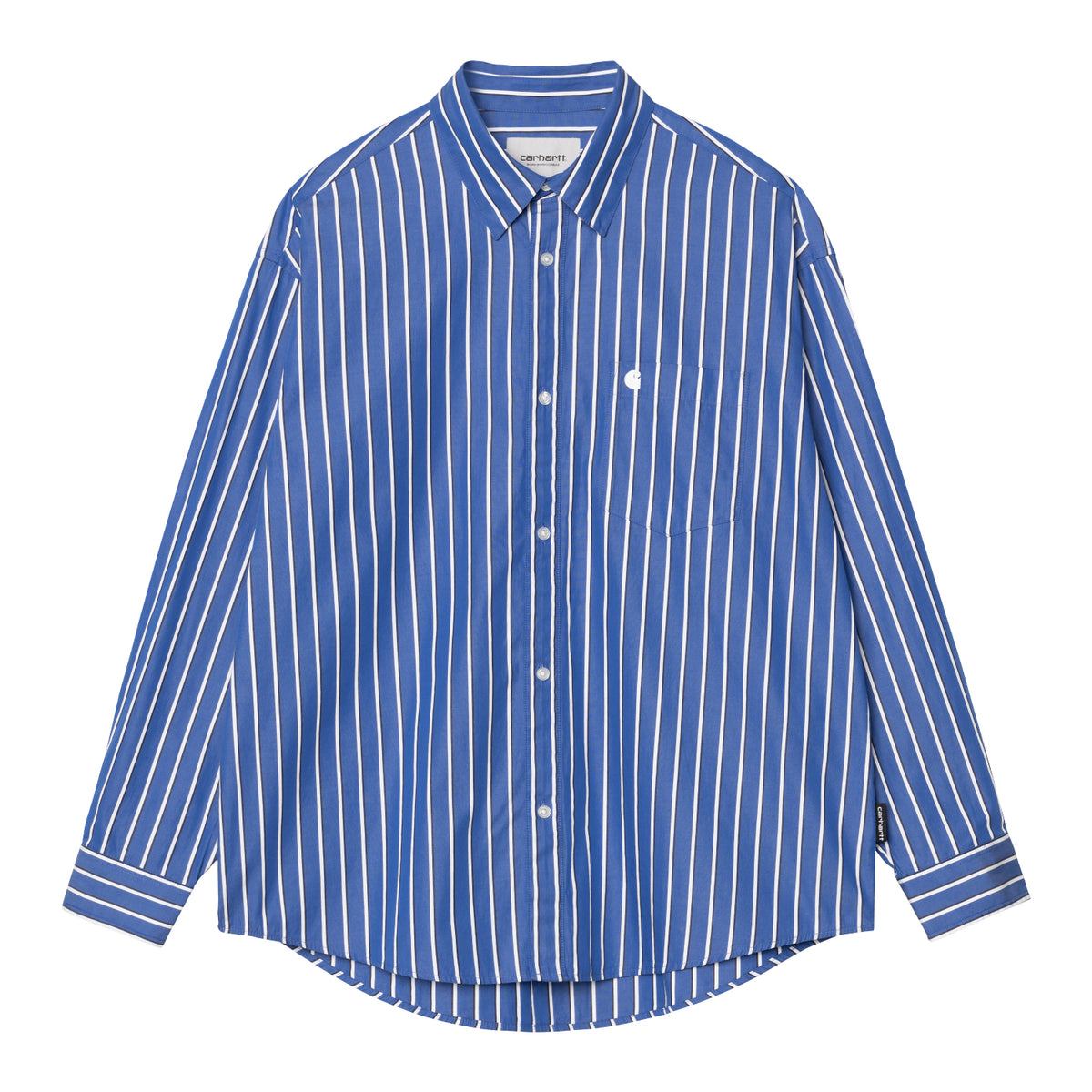 L/S Gowan Shirt - Gowan Stripe, Lapis