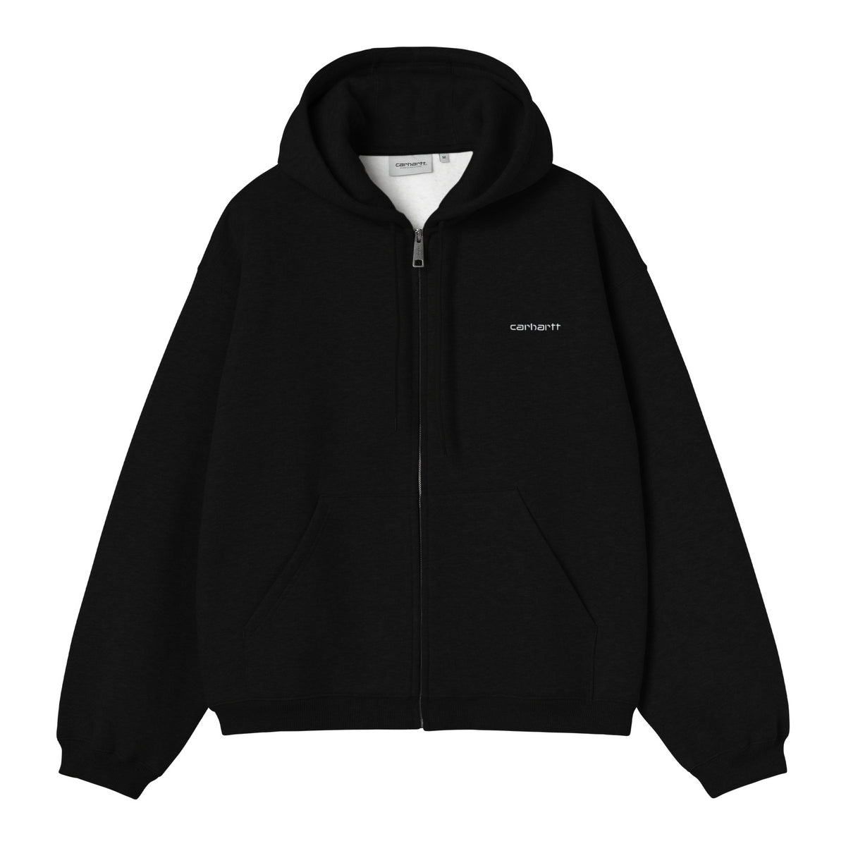 Hooded Ebbert Jacket - Black / White