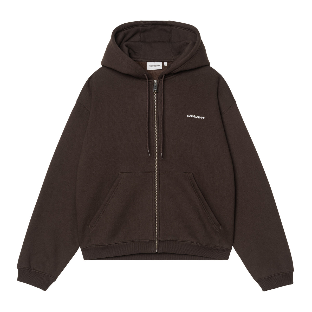 Hooded Ebbert Jacket - Tobacco / White