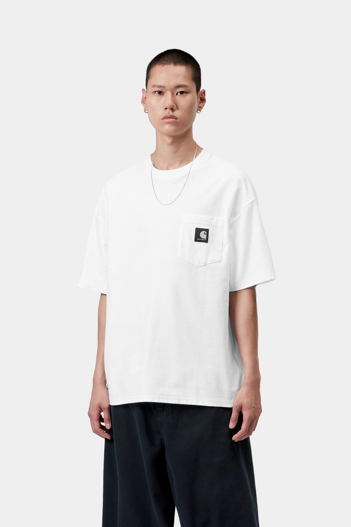 S/S OG Loose Pocket T-Shirt - White