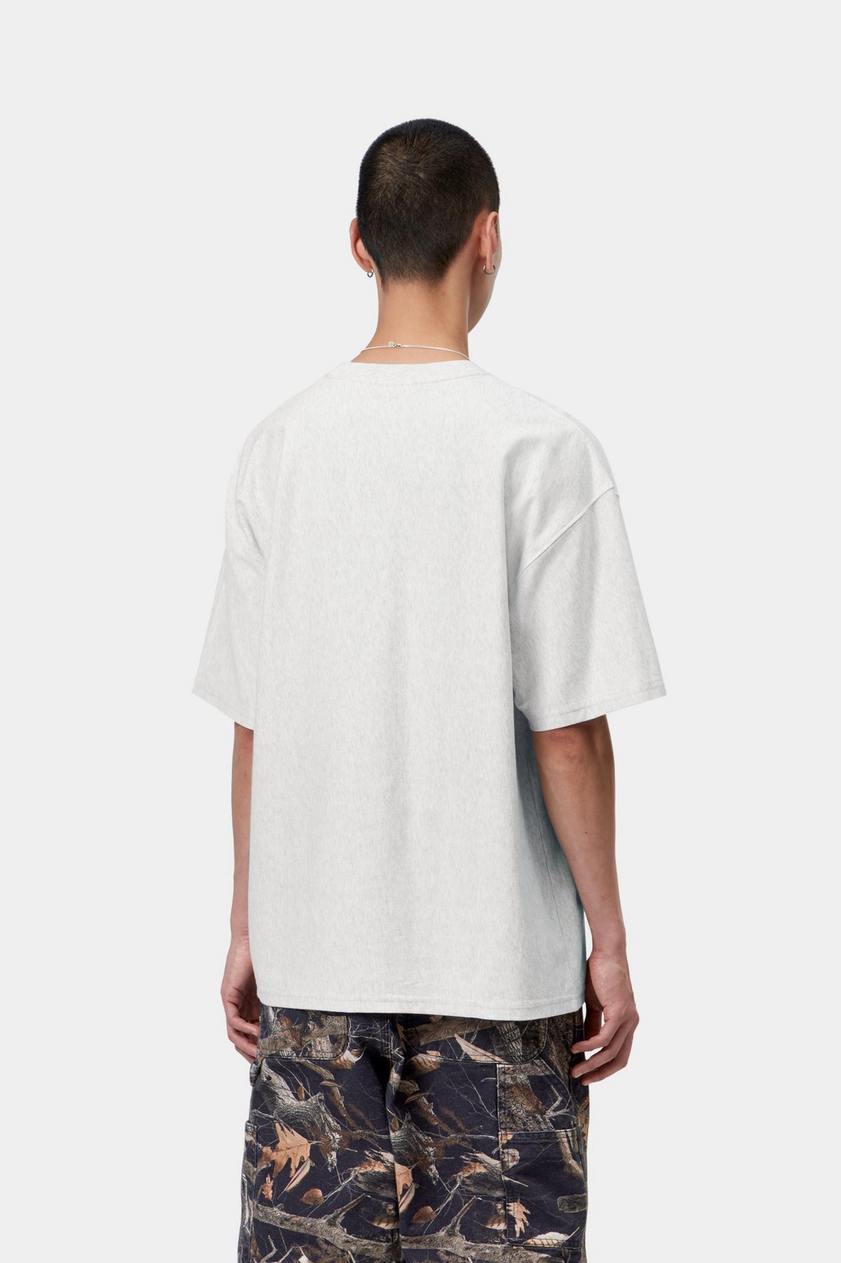 S/S OG Loose Pocket T-Shirt - Ash Heather