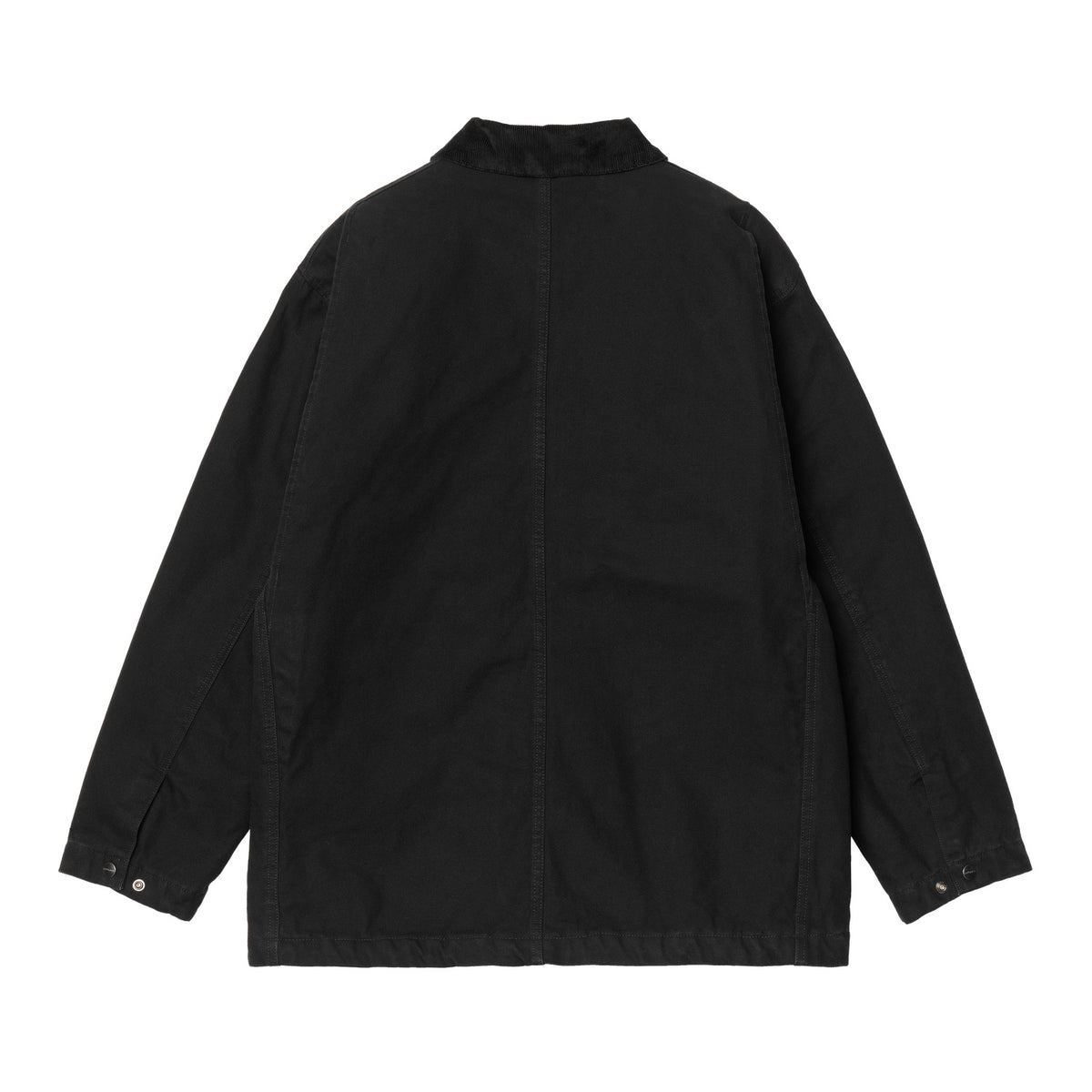 Lander Coat - Black / Black stone washed