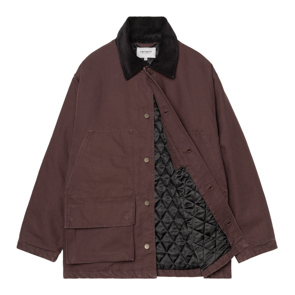 Lander Coat - Palisander / Black stone washed