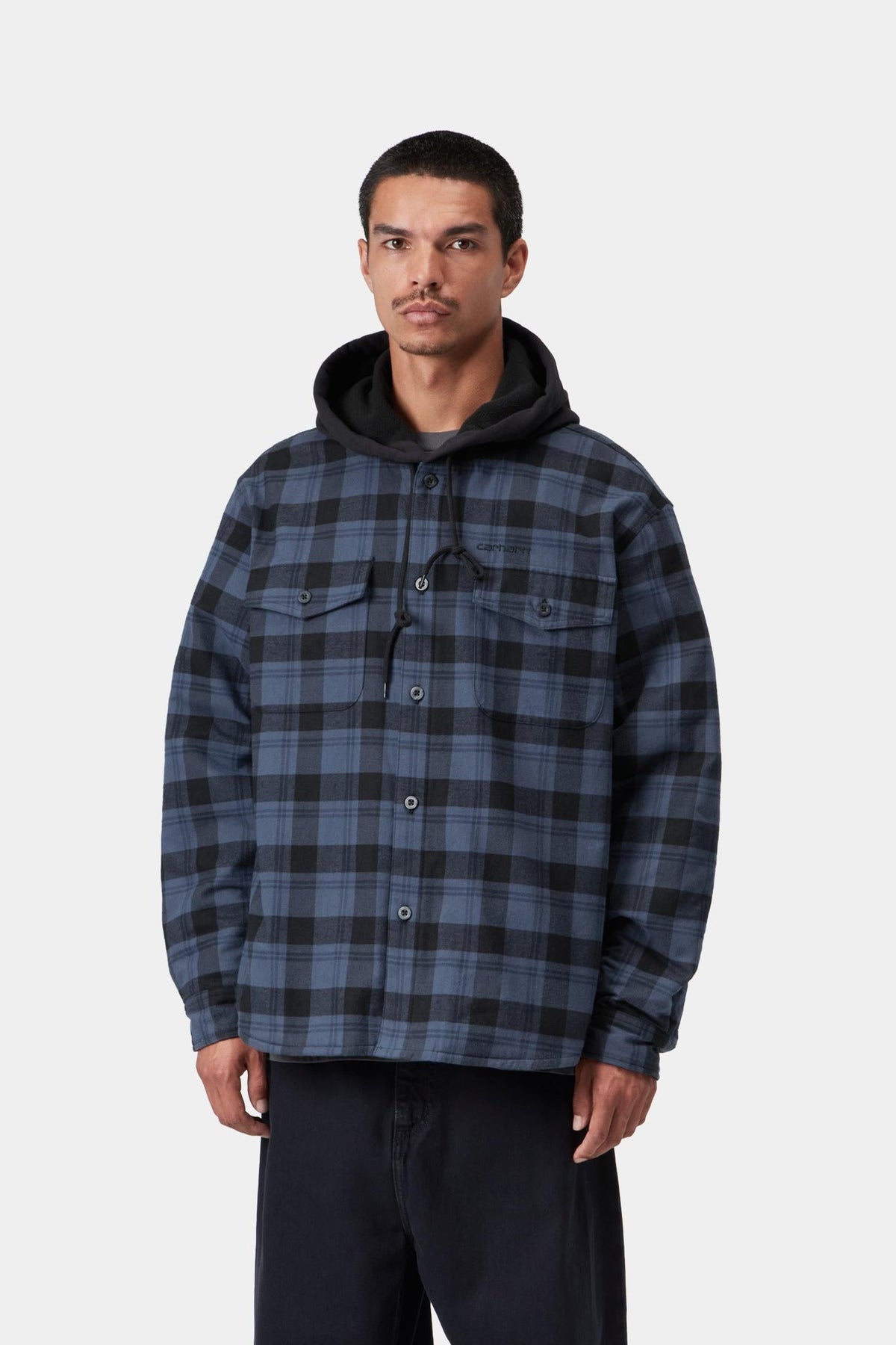 Cobrin Shirt Jac - Cobrin Check, Blue
