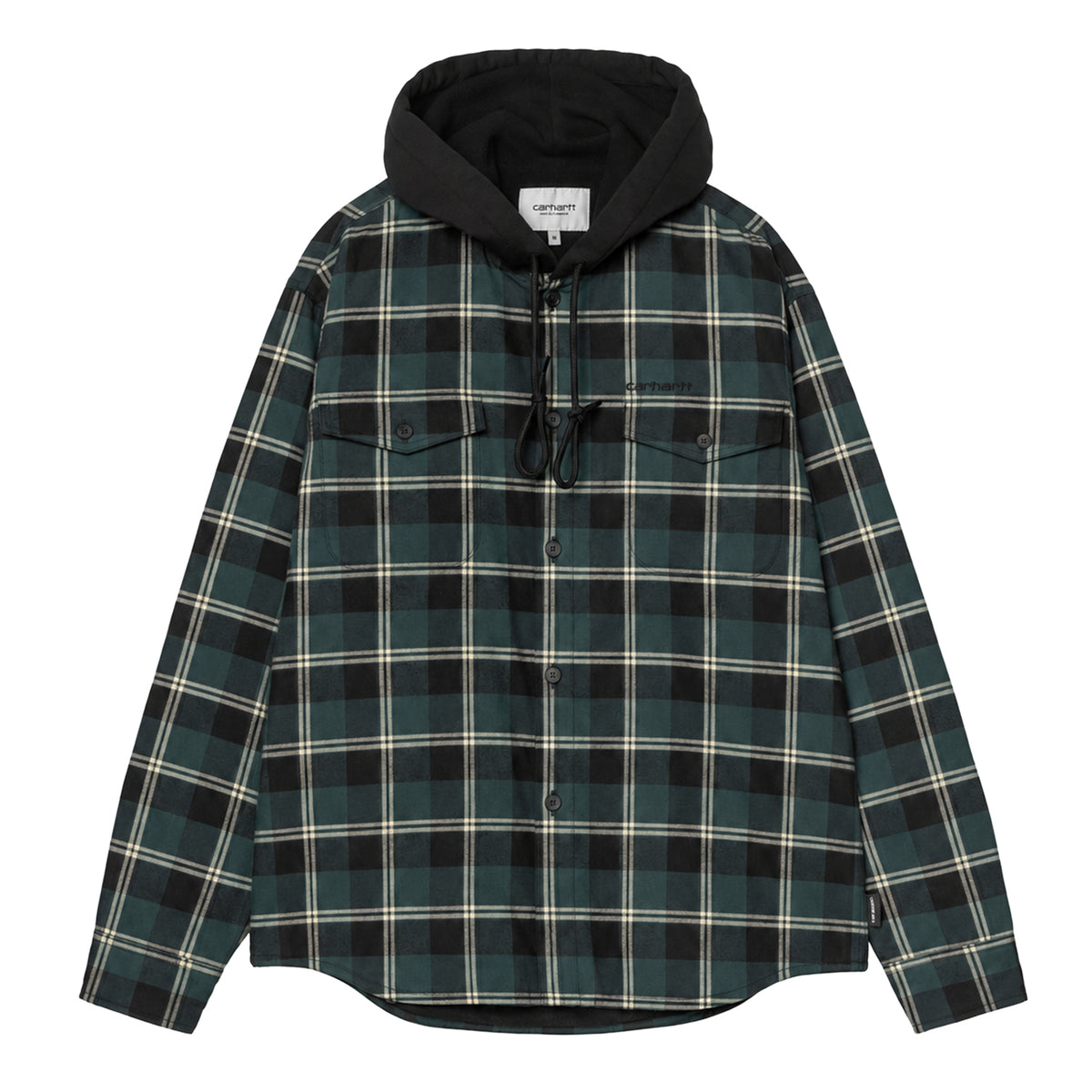 Cobrin Shirt Jac - Cobrin Check, Dark Scarab