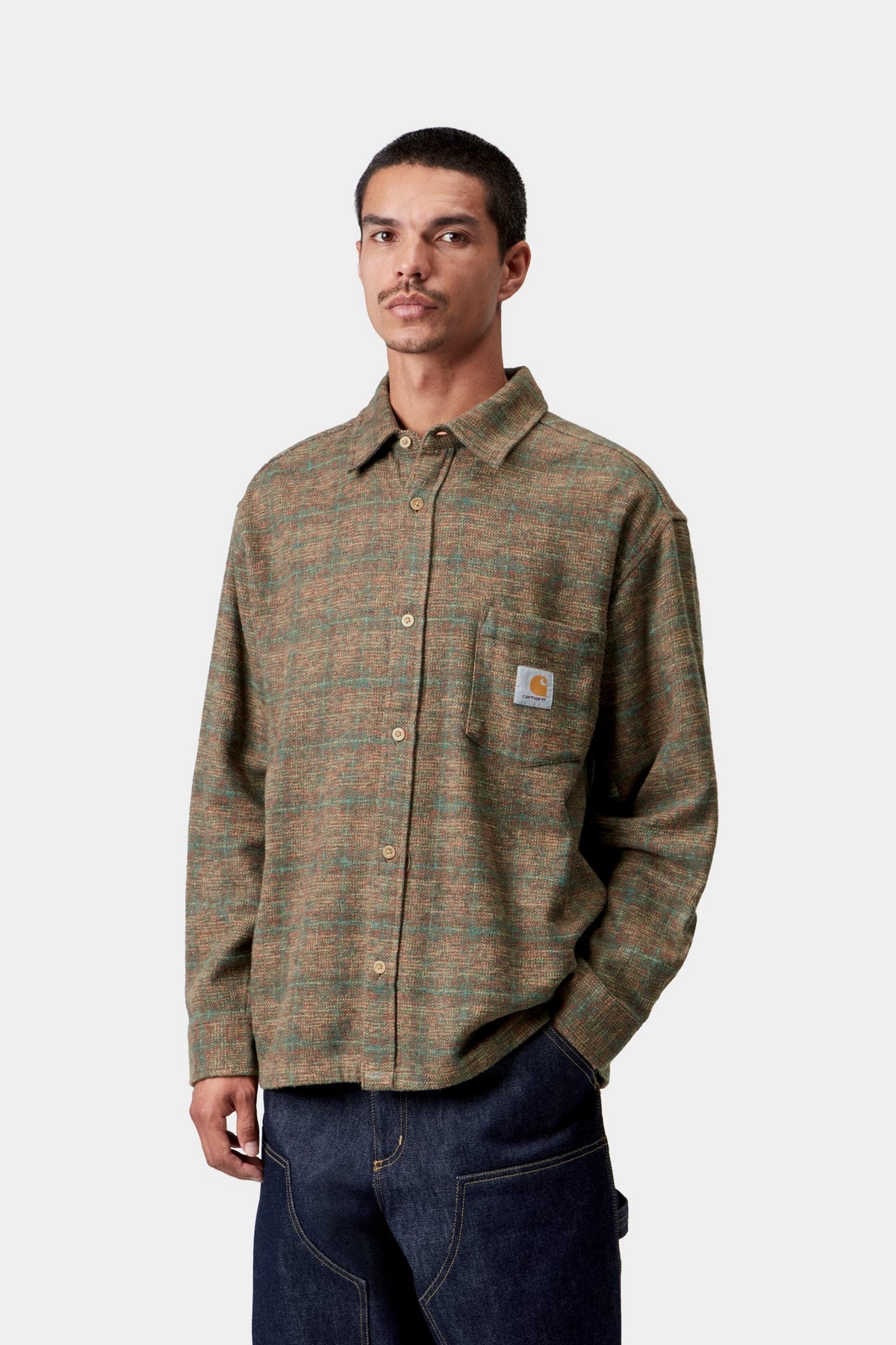 L/S Bagley Shirt - Bagley Check, Hamilton Brown