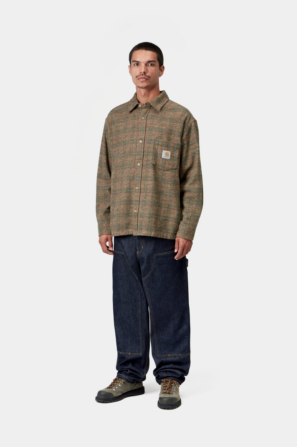 L/S Bagley Shirt - Bagley Check, Hamilton Brown