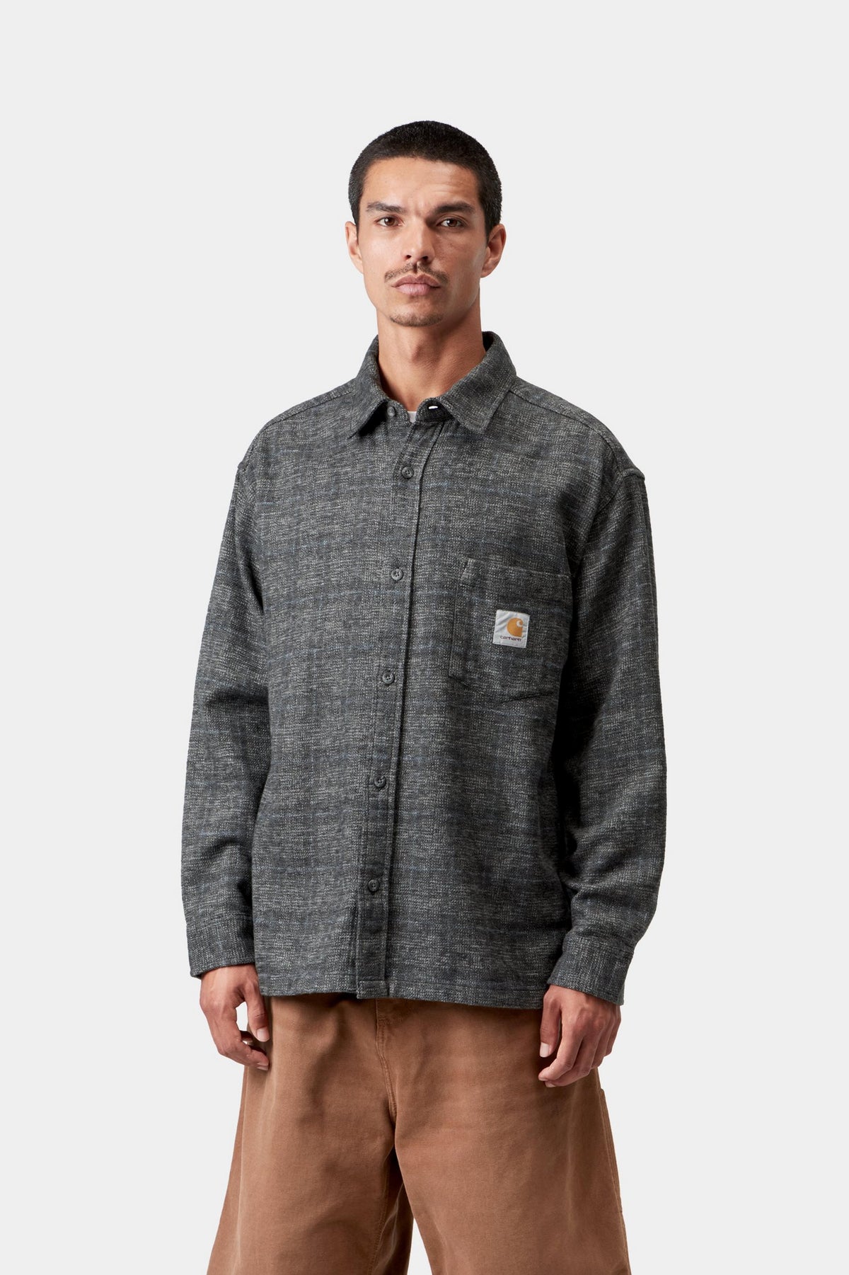 L/S Bagley Shirt - Bagley Check, Black