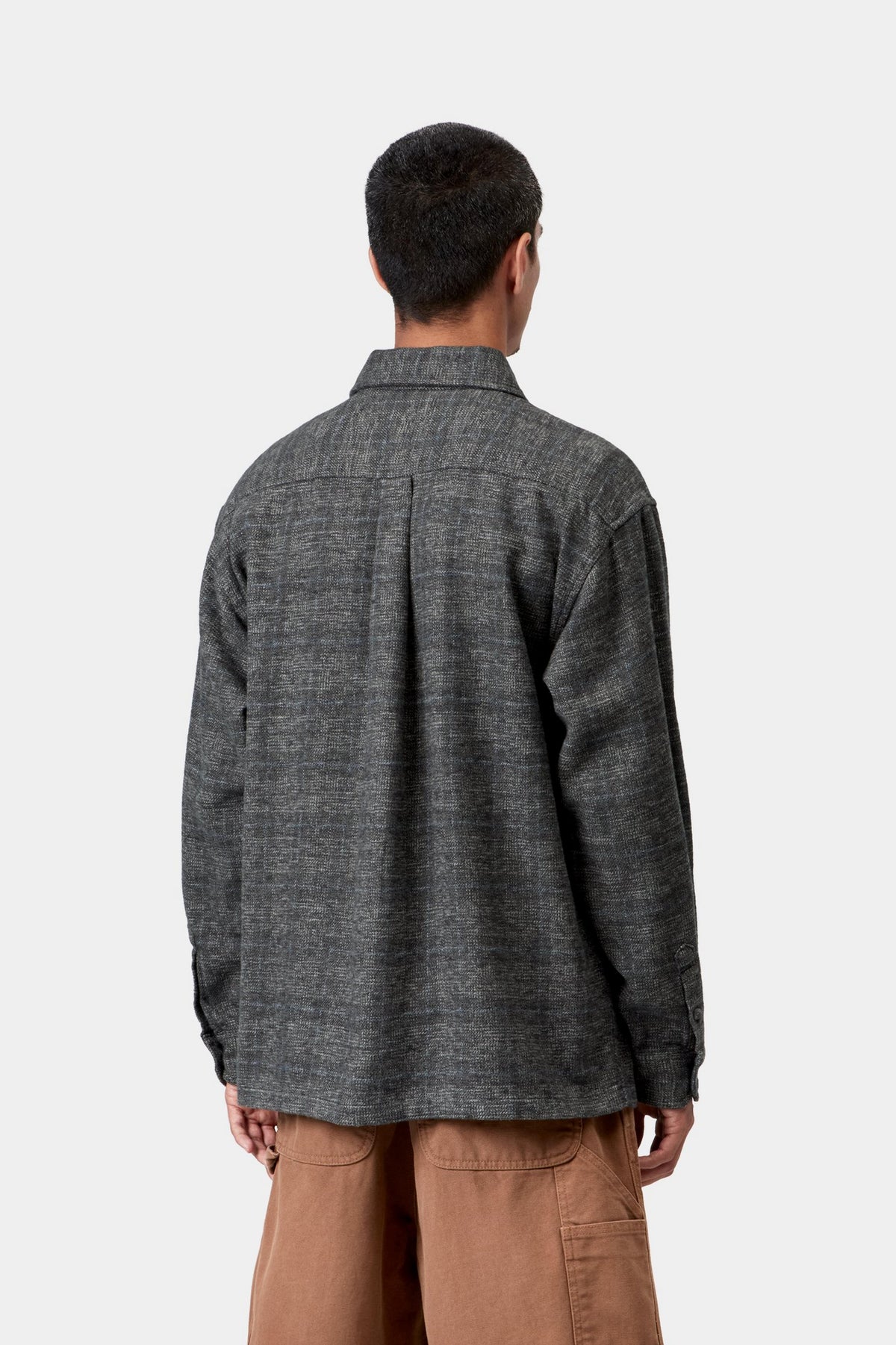 L/S Bagley Shirt - Bagley Check, Black