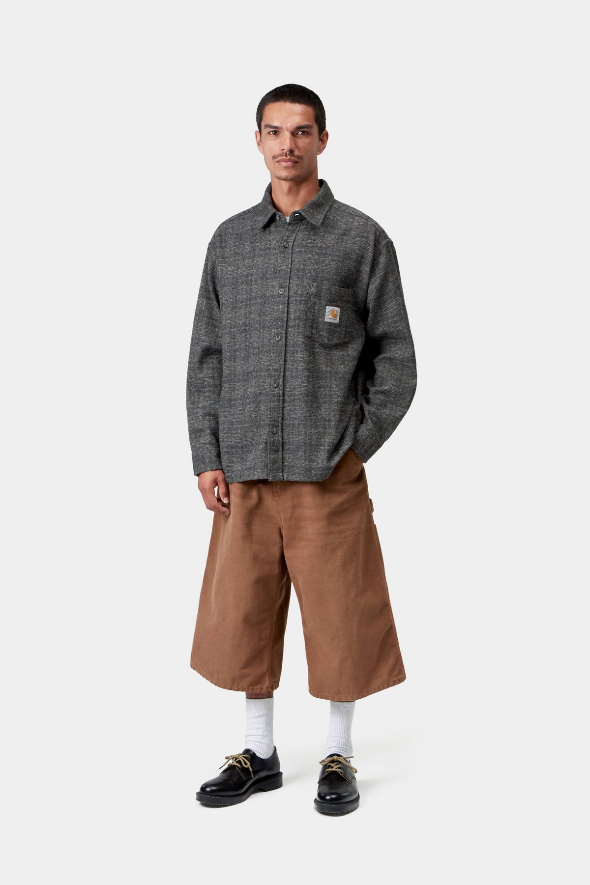 L/S Bagley Shirt - Bagley Check, Black
